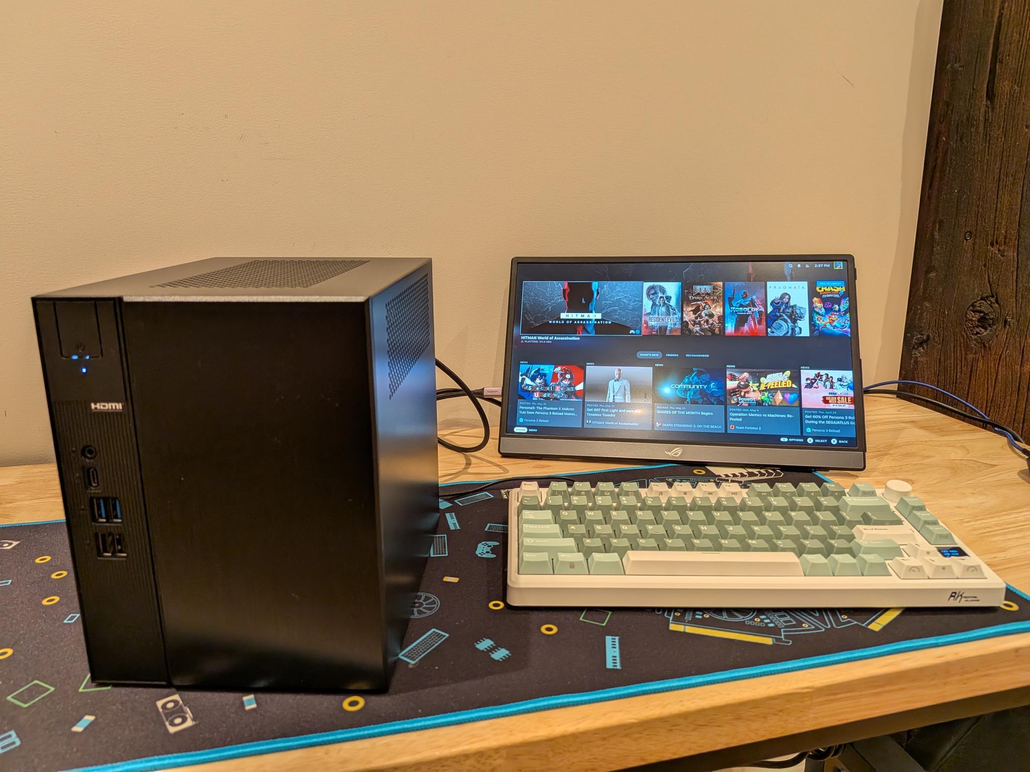Steam Machine Killer - RX 7600, Ryzen 5 5500, 32 GB DDR4 RAM, 1 TB NVME