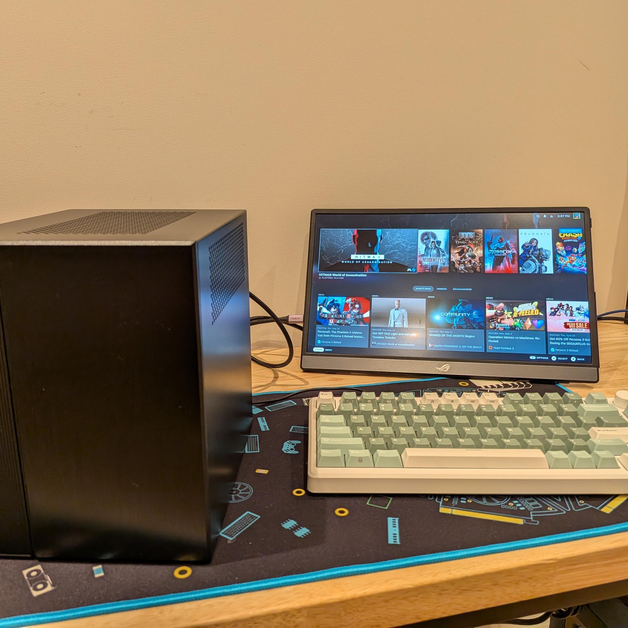 Steam Machine Killer - RX 7600, Ryzen 5 5500, 32 GB DDR4 RAM, 1 TB NVME