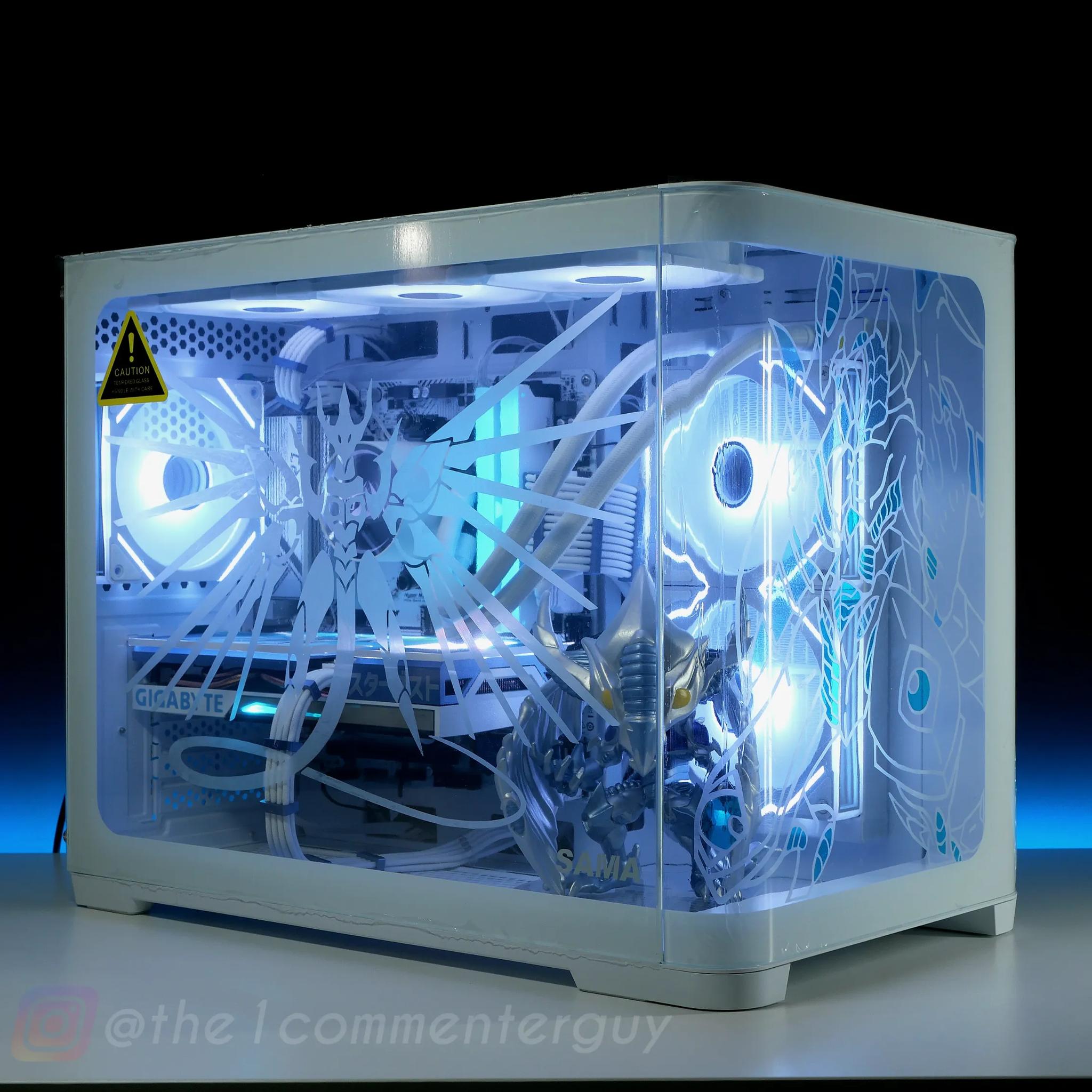 💫Stardust🐉| RTX 3060 12GB, Ryzen 5 5500, 32GB ram Yu-Gi-Oh theme pc build