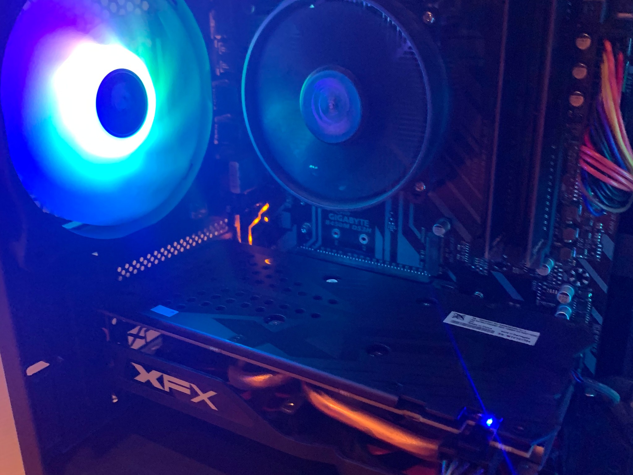 RX 580 8GB R5 2300x FORTNITE READY CUSTOM GAMING PC 16GB RAM 1000GB WINDOWS 10 aRGB LIGHTING WINDOWS