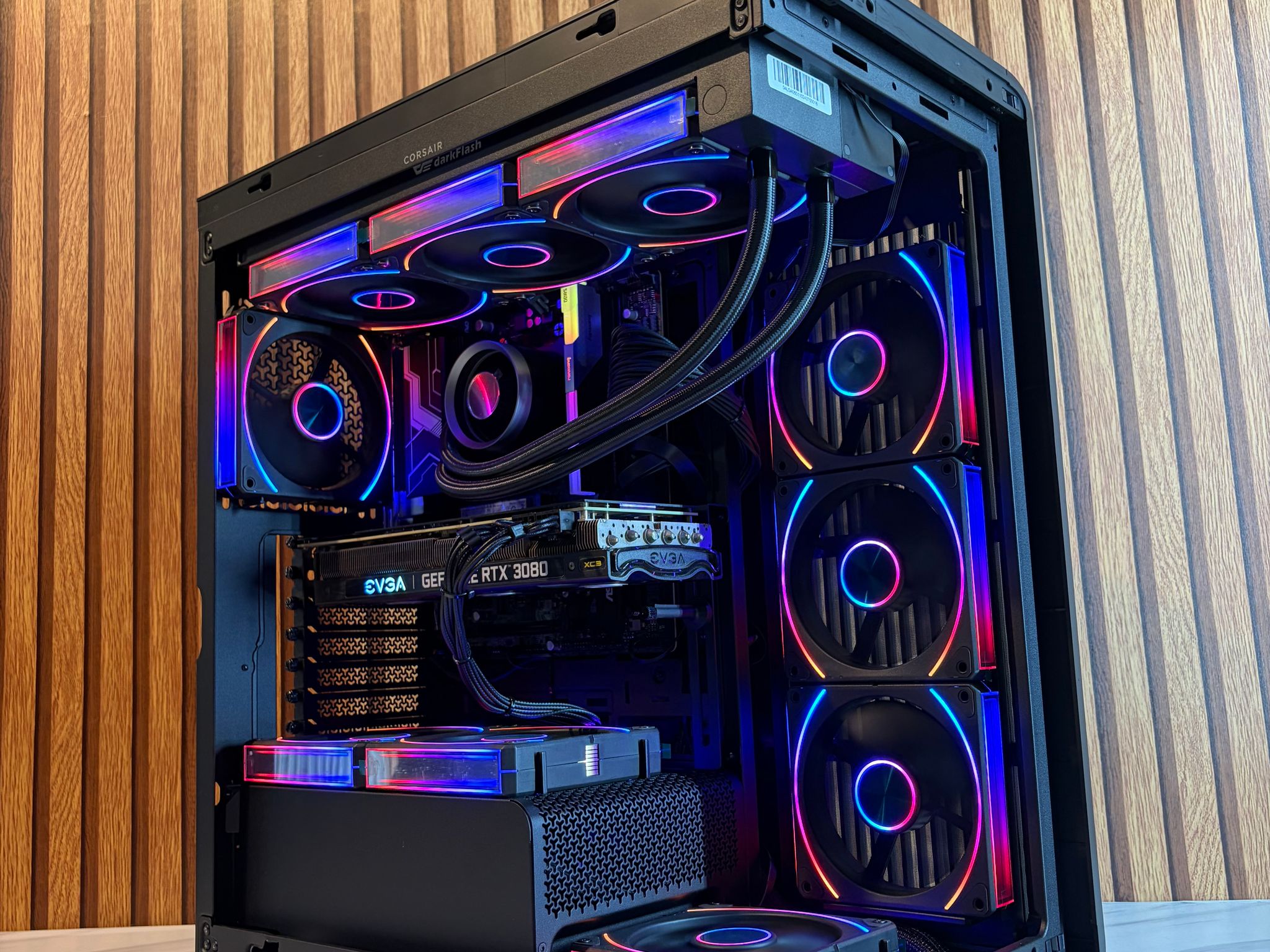 RTX 3080 | RYZEN 5 9600X | 24GB DDR5 | 360MM AIO | 1000W | 1TB
