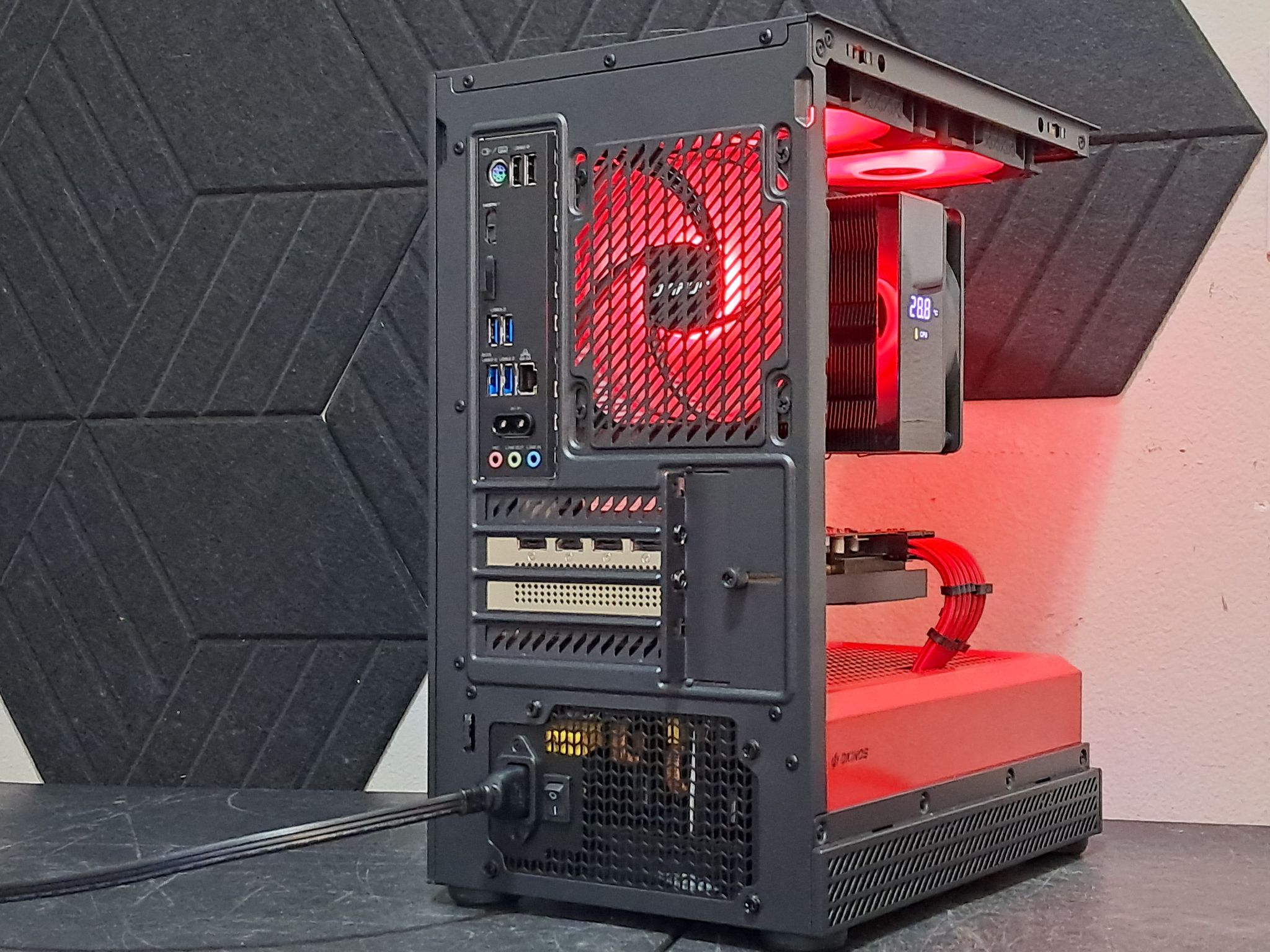 🔴Red Ryzen🔴Custom Gaming PC | Ryzen 5 5500 | RX 5700 XT | 1TB SSD | 16GB DDR4