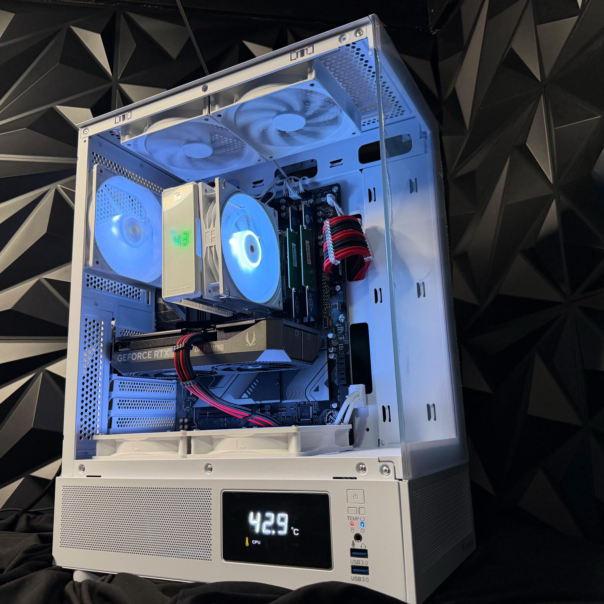 🧊🔴 DIGI DOUBLE ICE 🔴🧊Ryzen 5 7600X| RTX 5060Ti| 16GB DDR5| 1.5 TB NVMe| 650W PSU