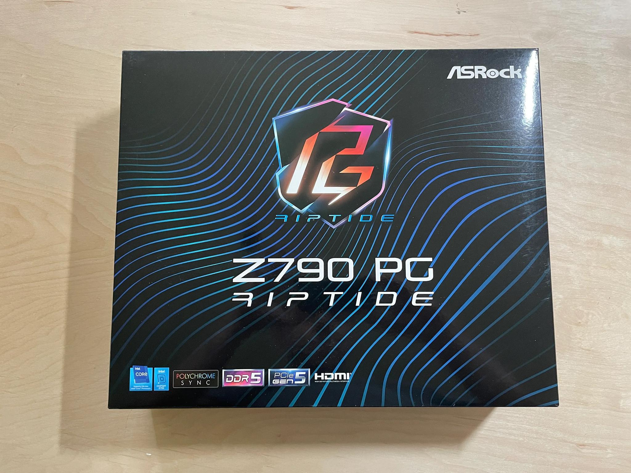 *NEW, OPEN BOX* ASRock Z790 PG Riptide DDR5 - Intel 12th, 13th, 14th Gen