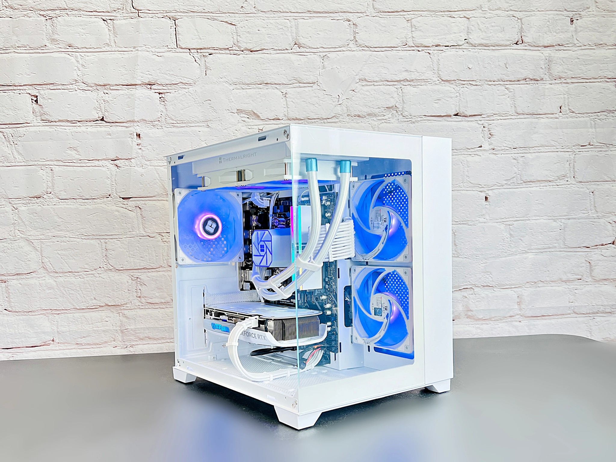 Liquid Cooled RTX 4070 Ryzen 5 5600X 16GB RAM 1TB M.2 Win 11 Gaming PC