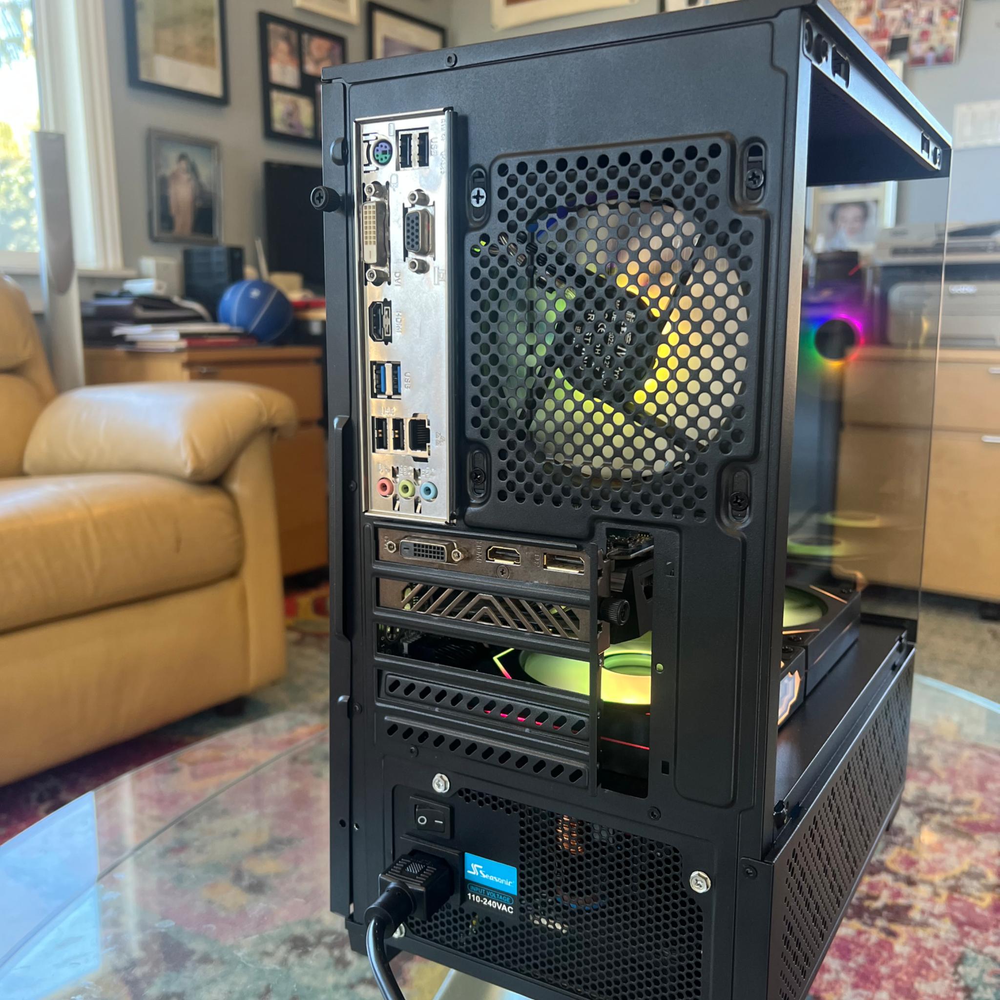 RGB Gaming PC- Gtx 1050- i3- 512GB SSD