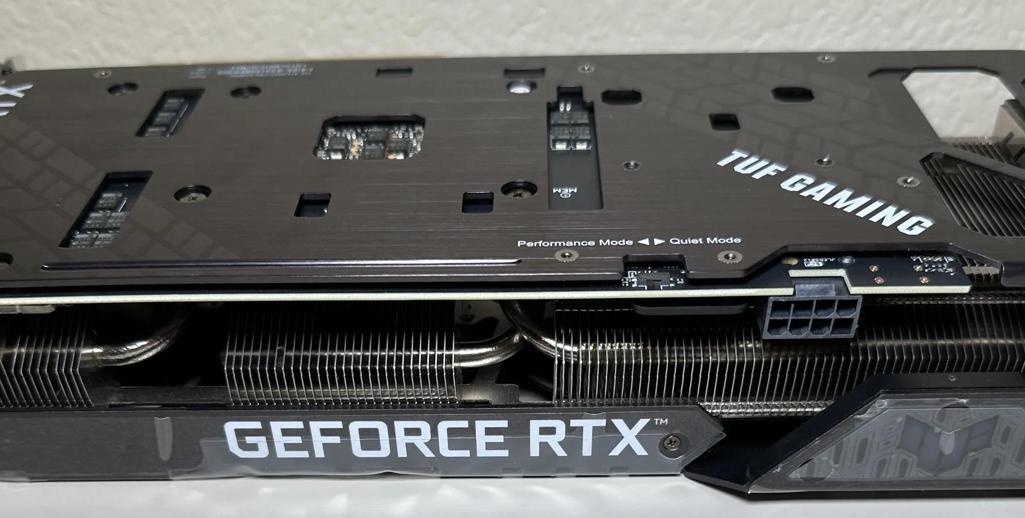 Nvidia RTX 3060 Ti - ASUS TUF GAMING OC - Excellent Condition