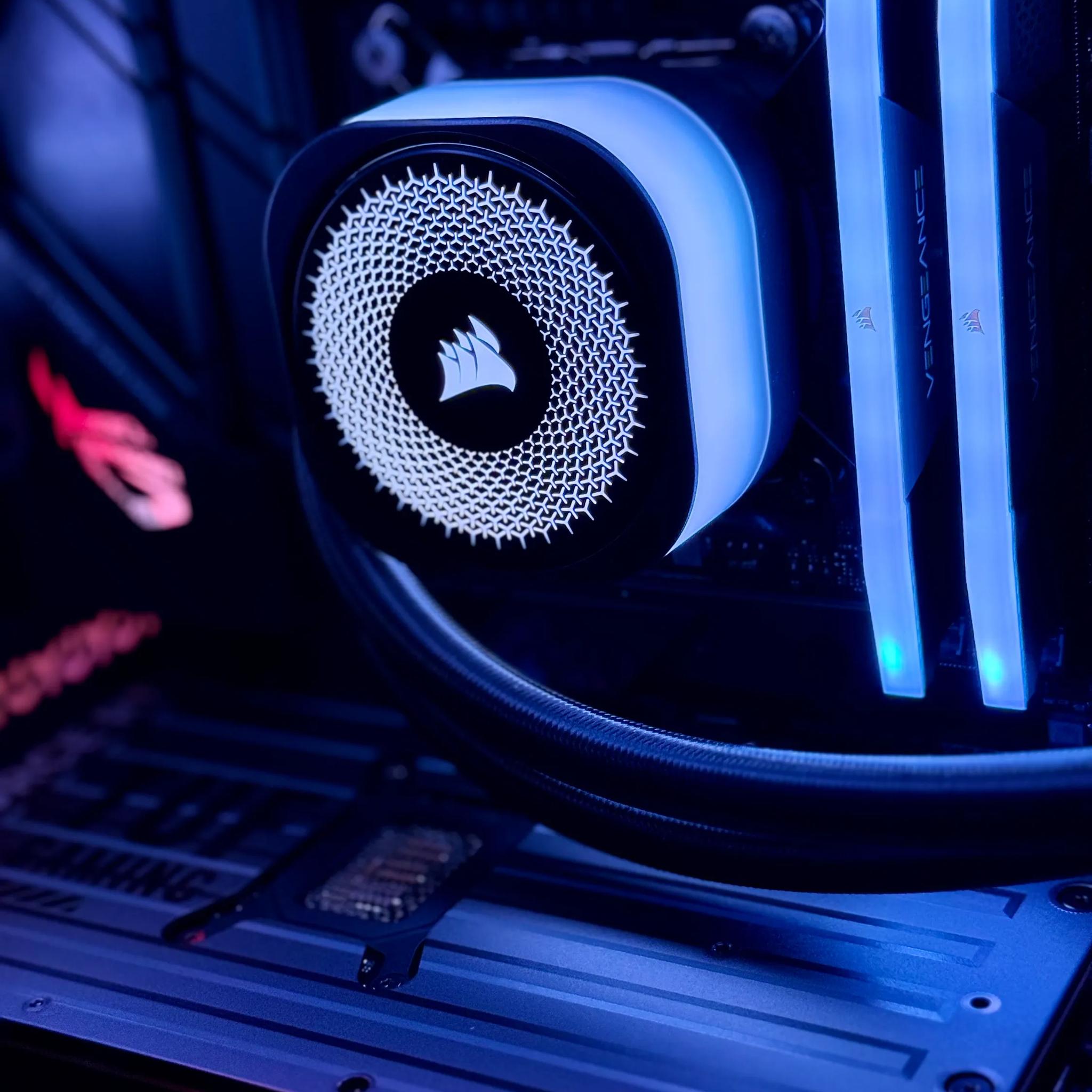 Corsair Gaming PC ✨ NVIDIA RTX 5070 OC, 14600KF 5.3 Ghz, 2TB M.2 SSD, 32GB RAM, WiFi, WIN 11 Pro