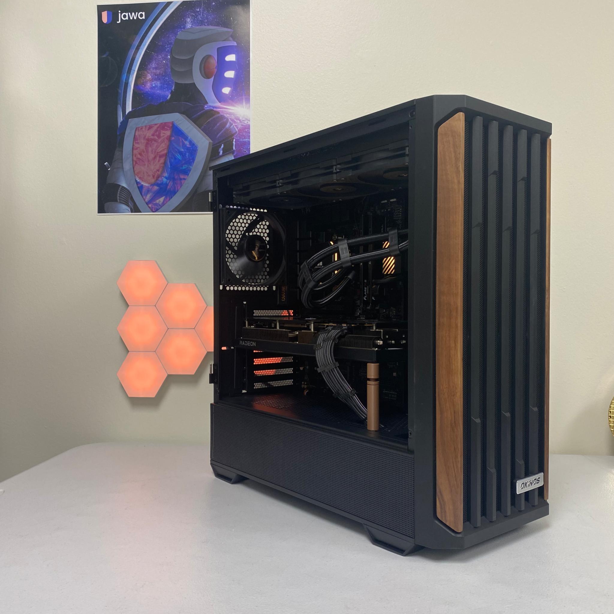Excellent PC - Ryzen 7 7800X3D - RX7800XT - 32GB - 2TB 🌳"Shadow Timber Beast"