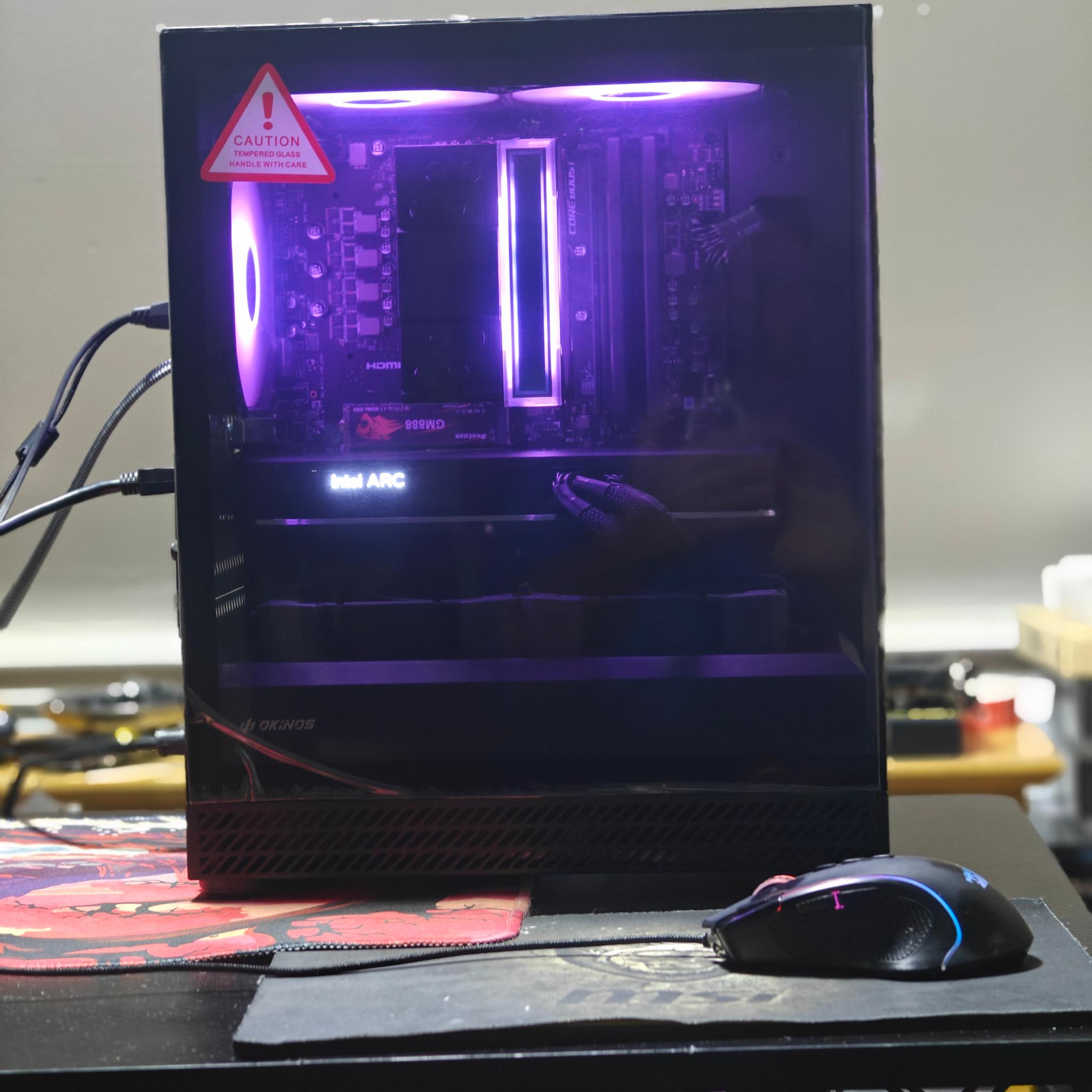 1080P/1440P GAMING PC|AMD RYZEN 7 3700X|INTEL ARC A750 8GB|16GB DDR4 3600|512GB NVME SSD|WINDOWS 11
