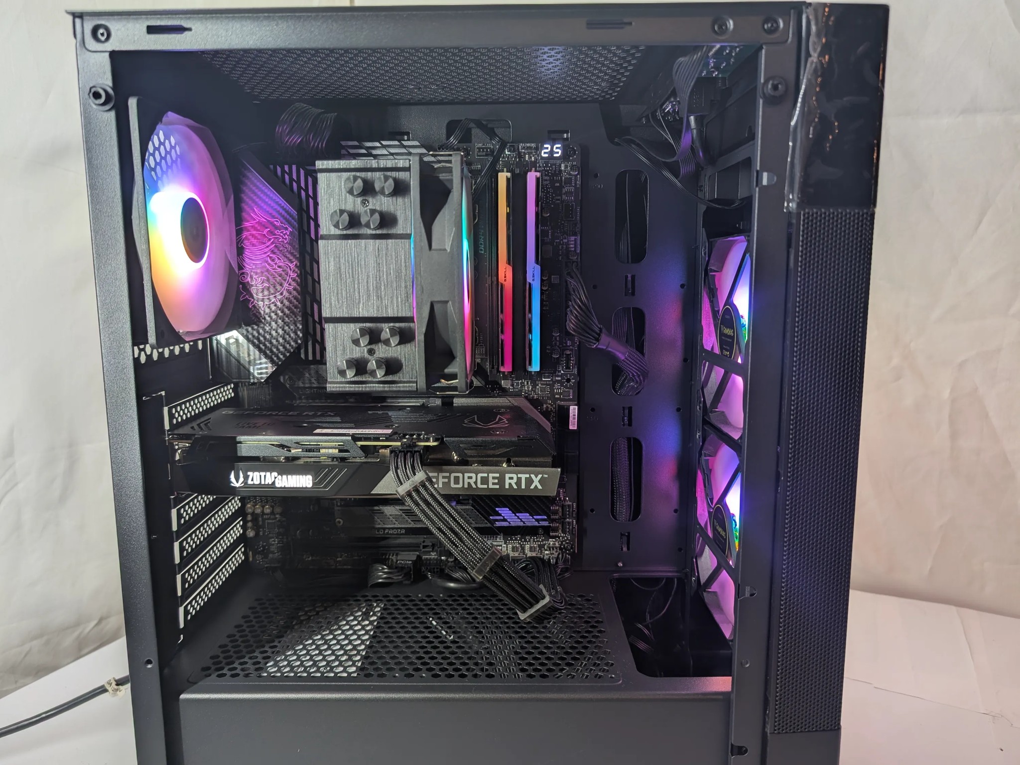 🔥 High-Performance Gaming PC – i7-10700K | RTX 3060 Ti | 32GB DDR4 | 1TB NVMe SSD | Windows 11 🔥