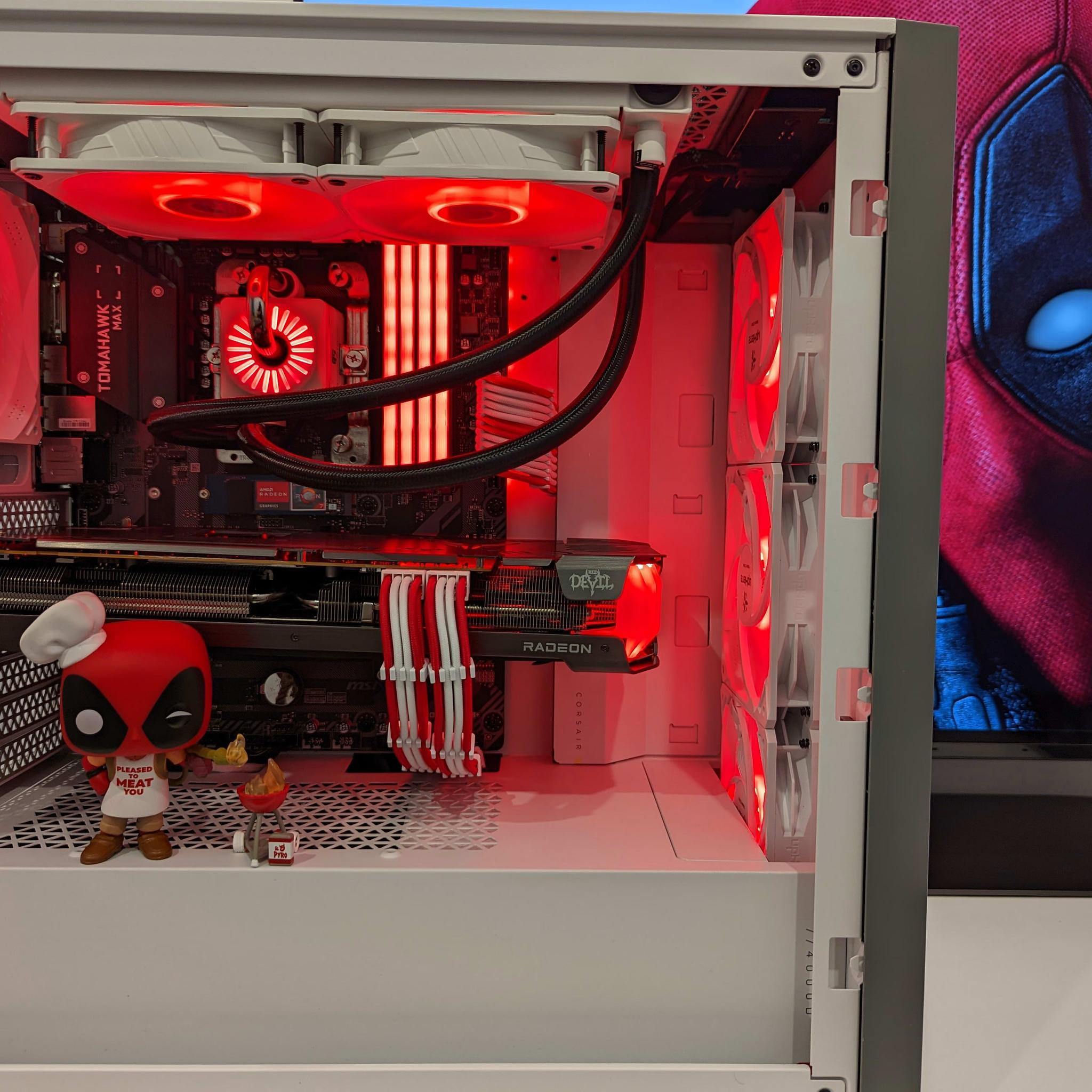  Deadpool Gaming PC - Ryzen 7 5800X , RX 6700 XT 12GB , 1TBSSD, 32GB DDR4