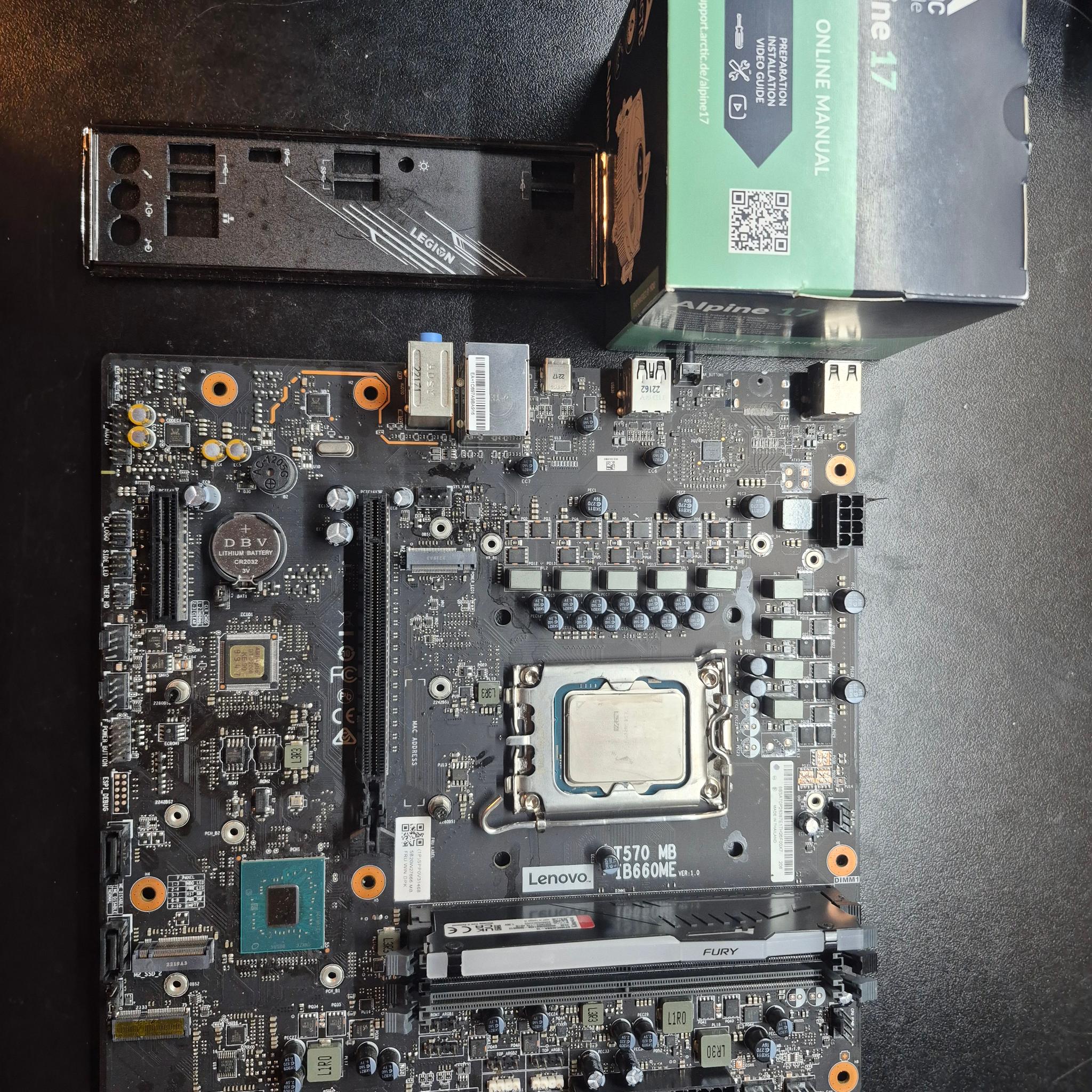 Upgrade Path DDR5 Combo | 16GB DDR5 5600, i3-12100F, B660M Motherboard, Cooler