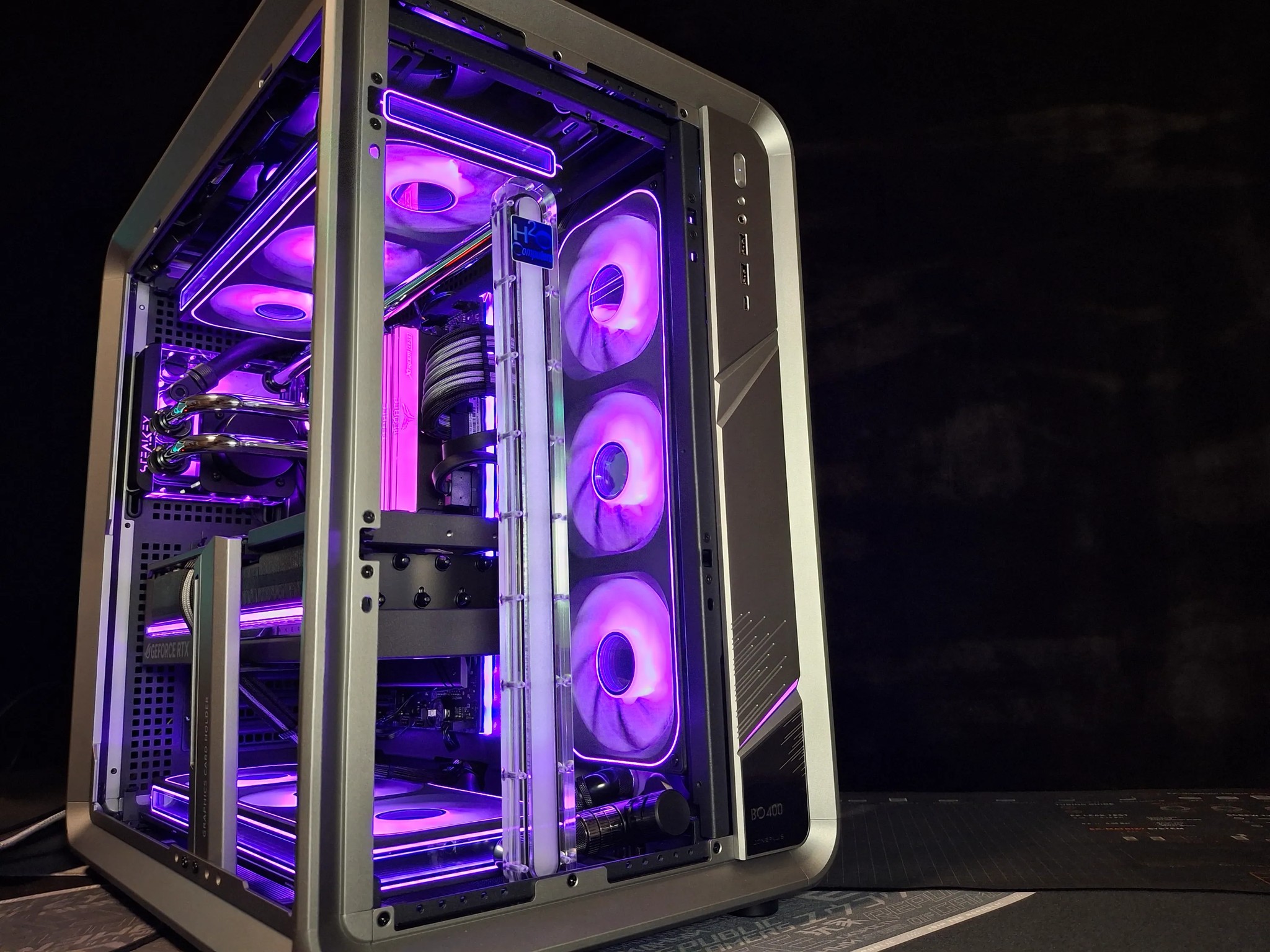 Custom Liquid-Cooled AMD Ryzen 7 9800X3D, Asus Astral OC RTX 5080, 32GB DDR5, 2TB SSD, 1000w