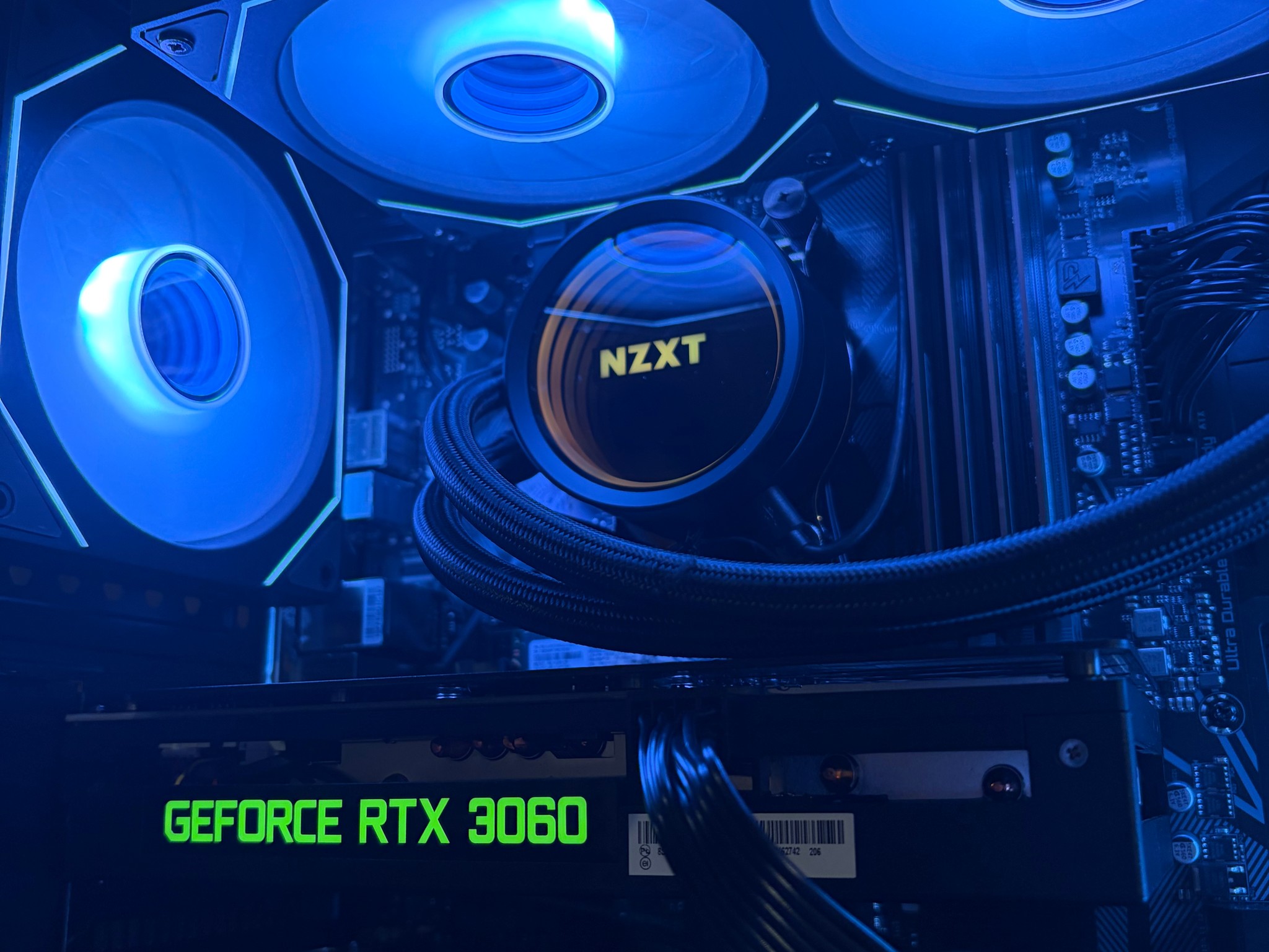 Black Gaming PC | RTX 3060 12GB | RYZEN 5 3600 | 16GB RAM | 500GB NVME SSD | Wi-Fi + BT PCIE