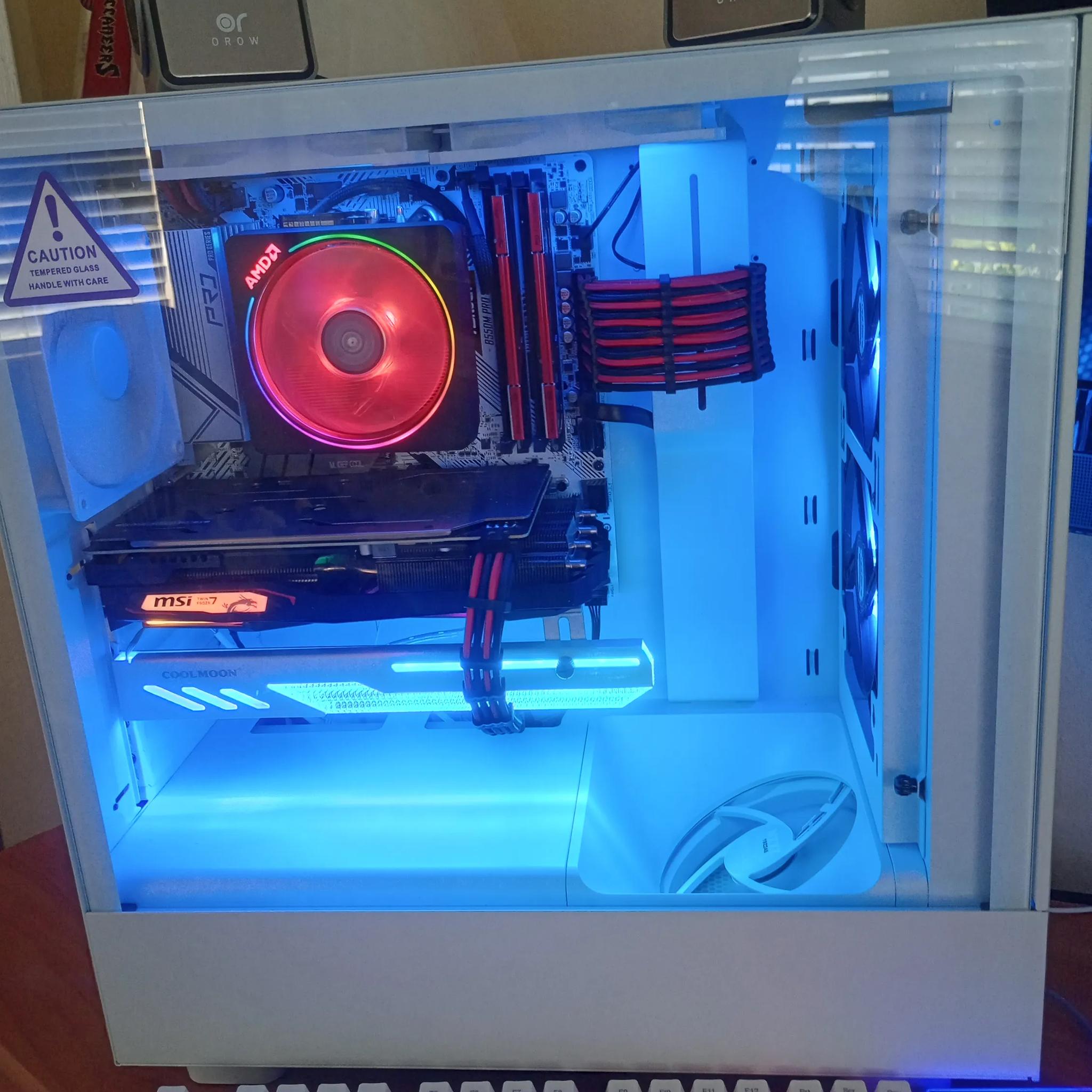 Newly Built 1080p gaming desktop w/Ryzen 5 3600/ RTX 2060 Super w/ 8GB VRAM