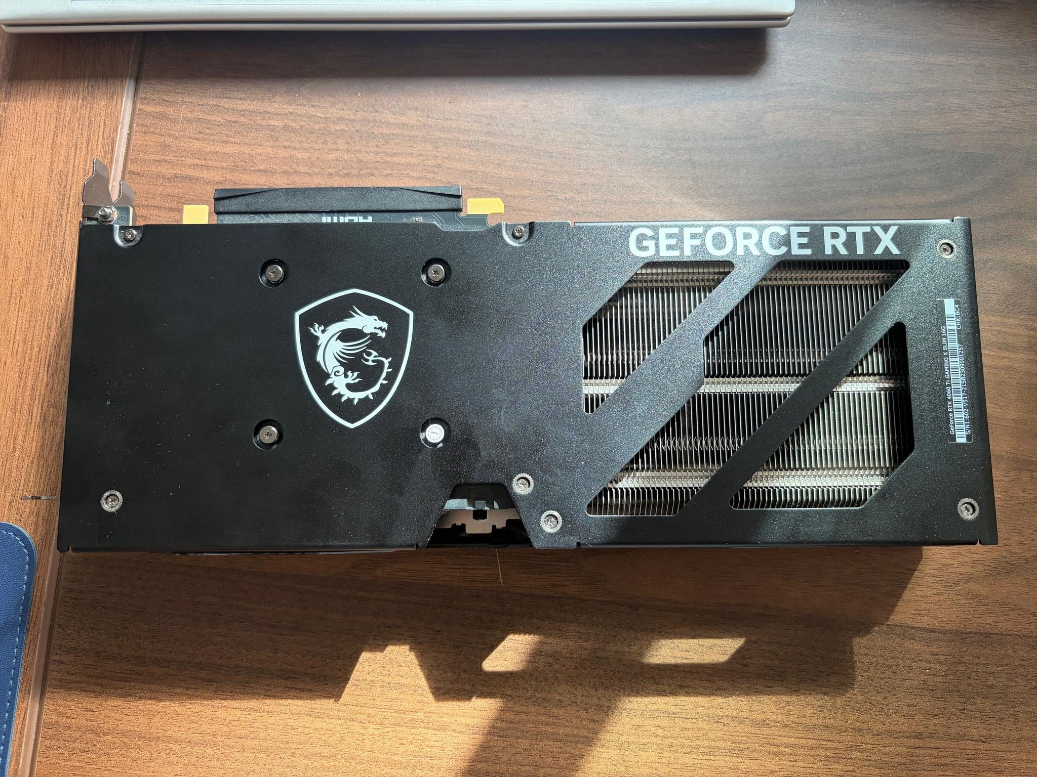 MSI GAMING X SLIM GeForce RTX 4060 Ti 16GB