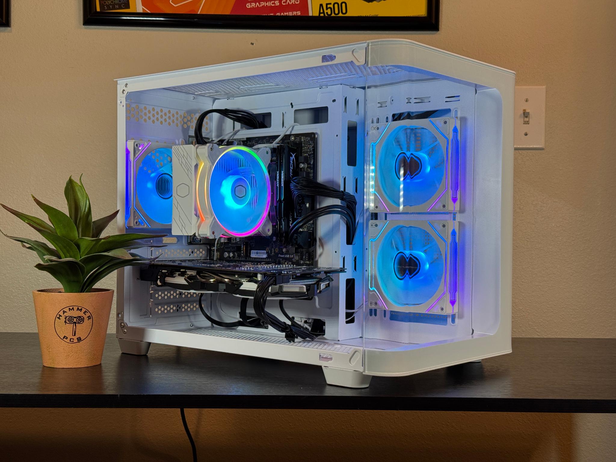 ☃️GTX 1070, Ryzen 2600, 16gb RAM, 500gb SSD☃️| Gaming PC | Fortnite, CoD, Arc Raiders, GTA V, more!