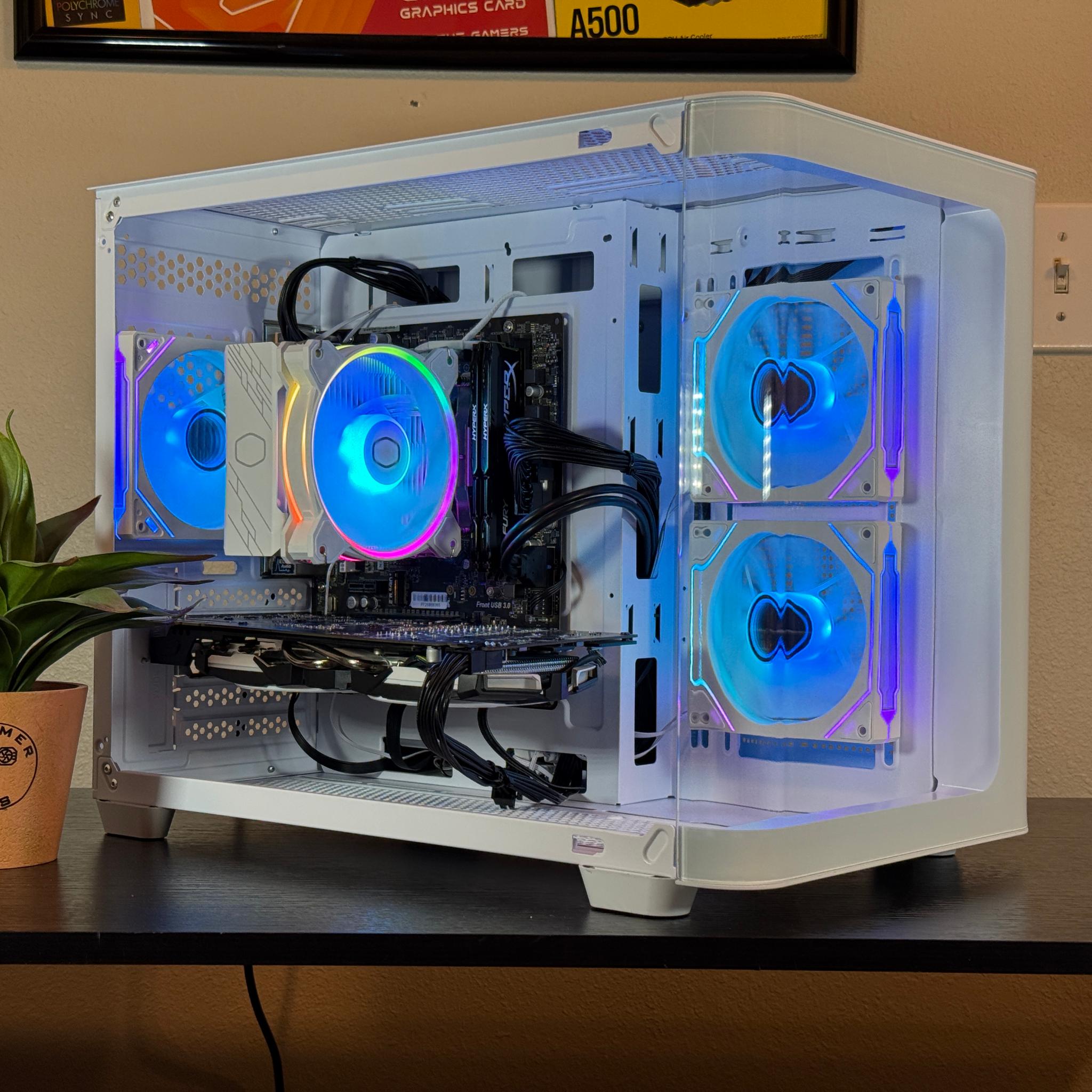 ☃️GTX 1070, Ryzen 2600, 16gb RAM, 500gb SSD☃️| Gaming PC | Fortnite, CoD, Arc Raiders, GTA V, more!