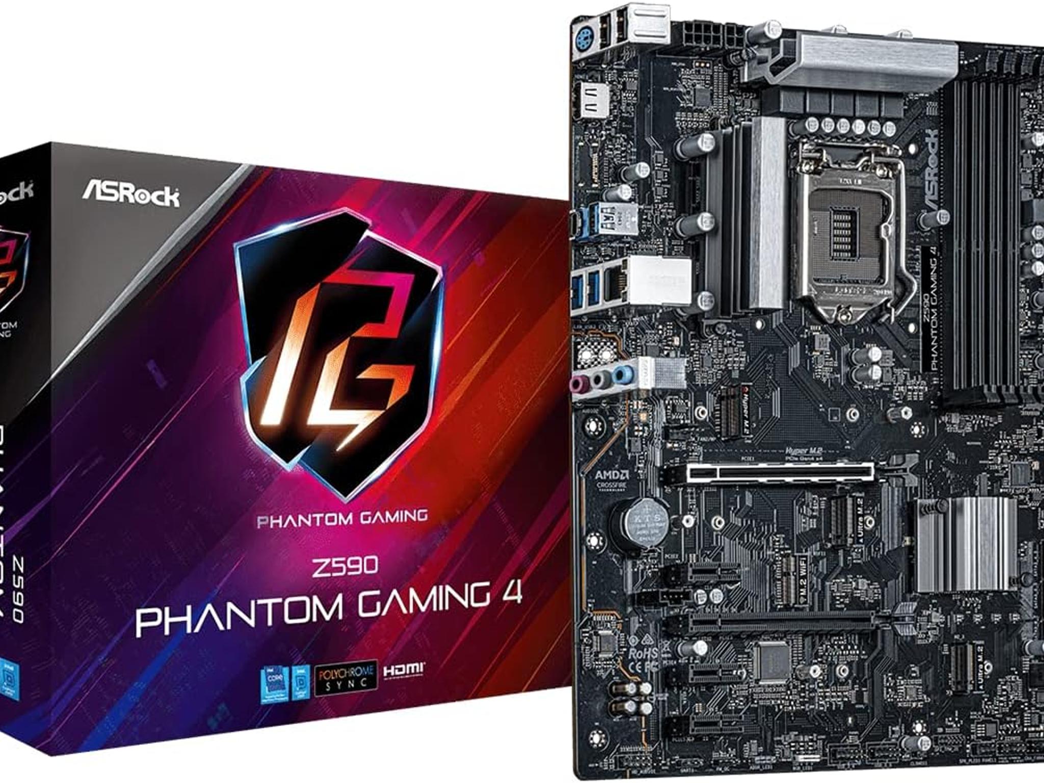 Asrock Z590 Phantom Gaming 4 DDR4 PCIE ATX Intel Motherboard