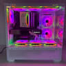 White RTX 3080 Gaming PC (Ryzen 7 5700 X3d)