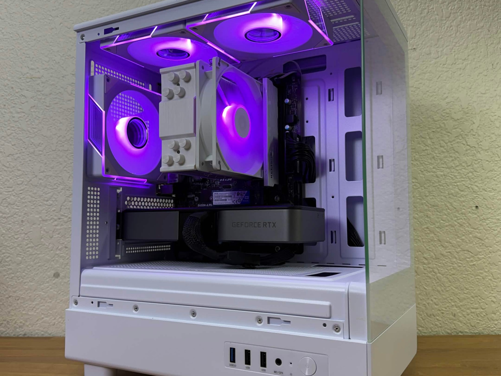 RTX 3060 Ti // Ryzen 5 3600 Custom Gaming PC | 16GB RAM, 500GB SSD, WiFi