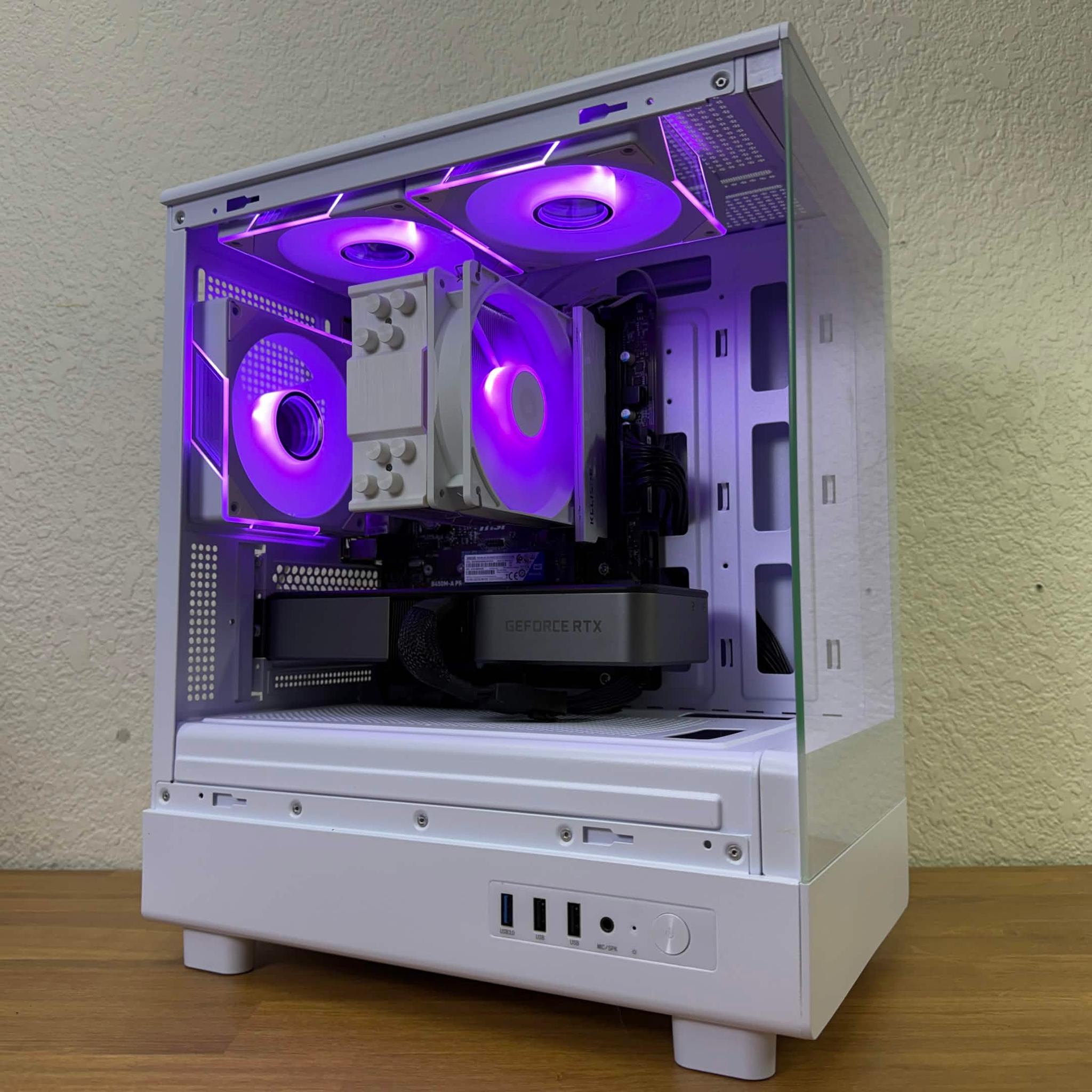 RTX 3060 Ti // Ryzen 5 3600 Custom Gaming PC | 16GB RAM, 500GB SSD, WiFi
