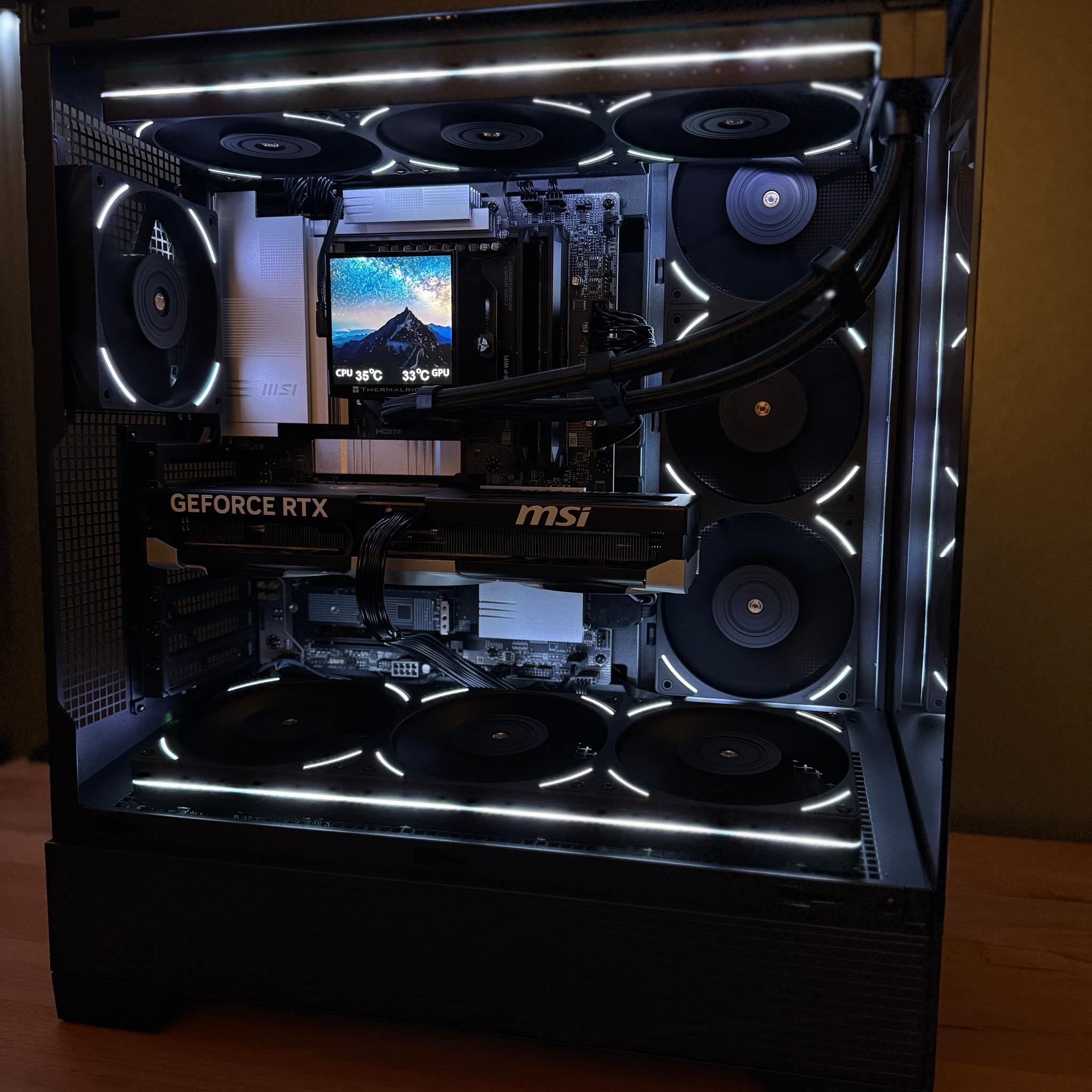 👨‍🚀Gaming PC | Ryzen 9900X, RTX 5070 Ti, 32GB DDR5 6000, 2TB Gen4 SSD, 1000W Thermaltake
