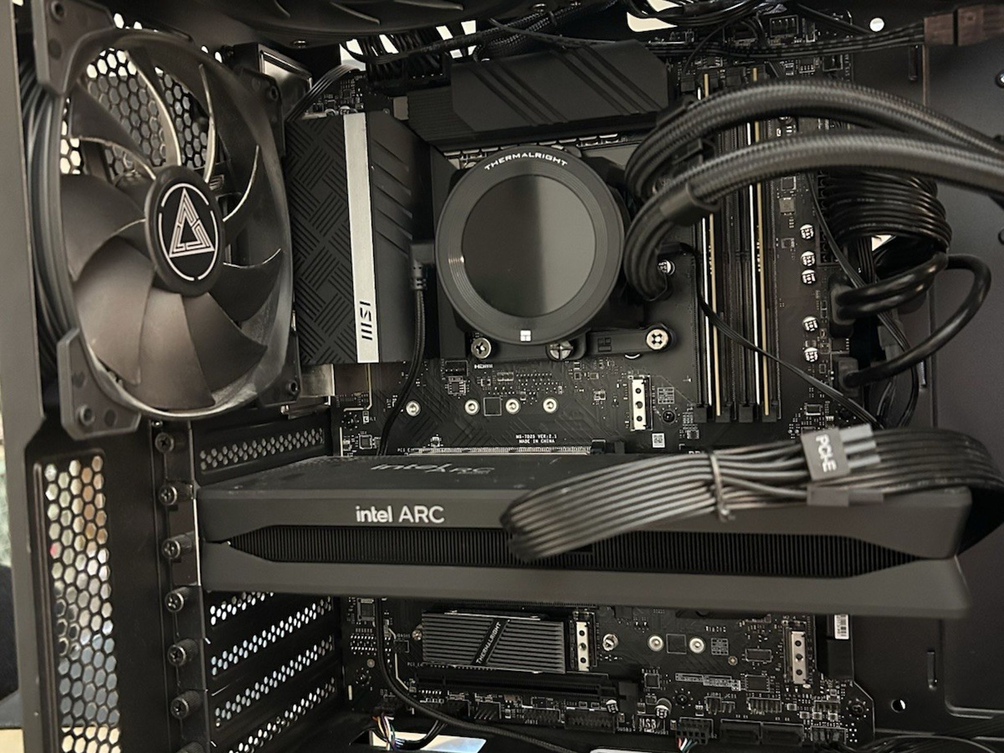 1440p Gaming PC-i5-12600kf/Arc B580 12GB- 2x16GB (32GB) DDR5 6000MT/s-512GB NVMe