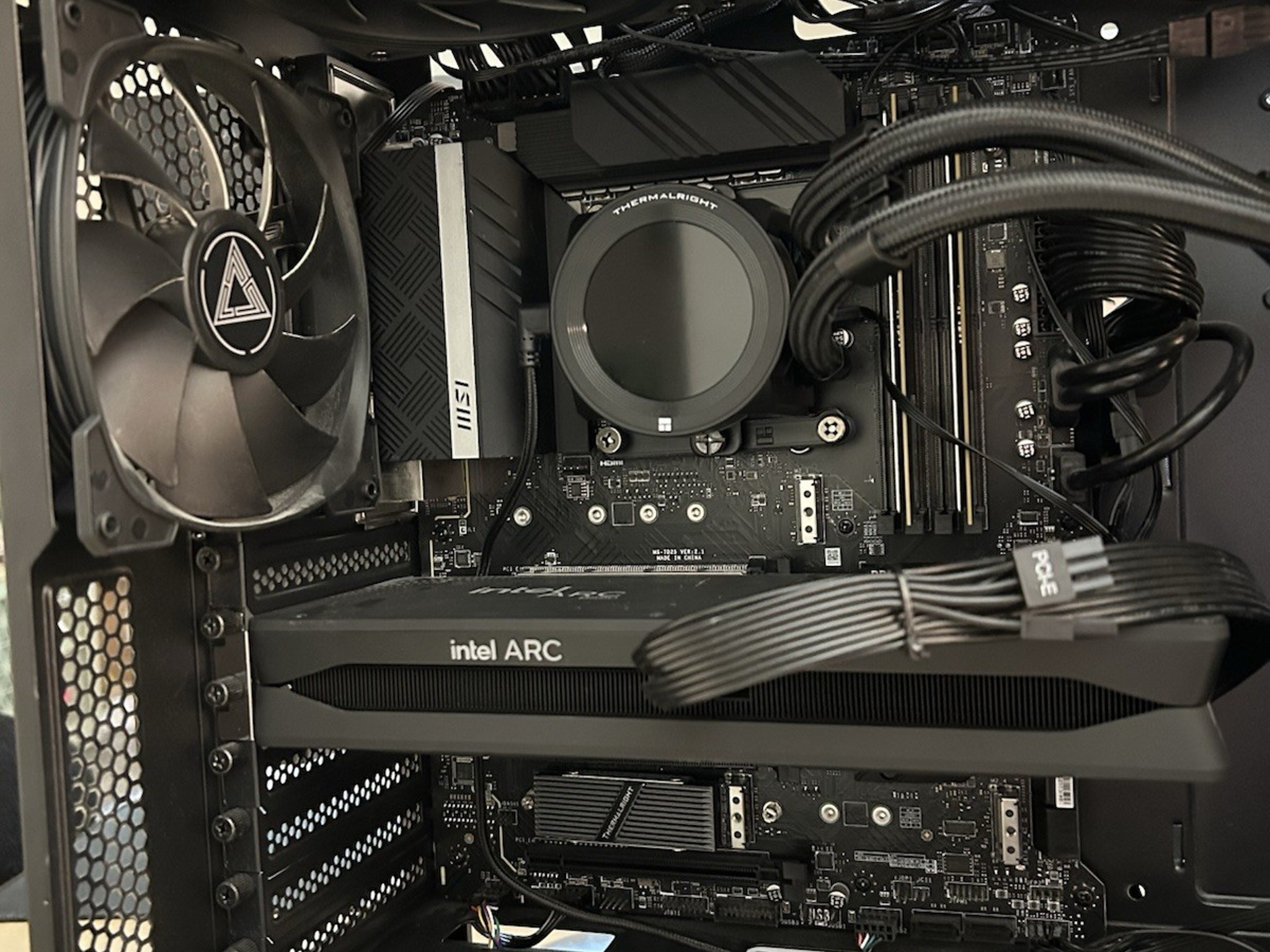 1440p Gaming PC-i5-12600kf/Arc B580 12GB- 2x16GB (32GB) DDR5 6000MT/s-512GB NVMe