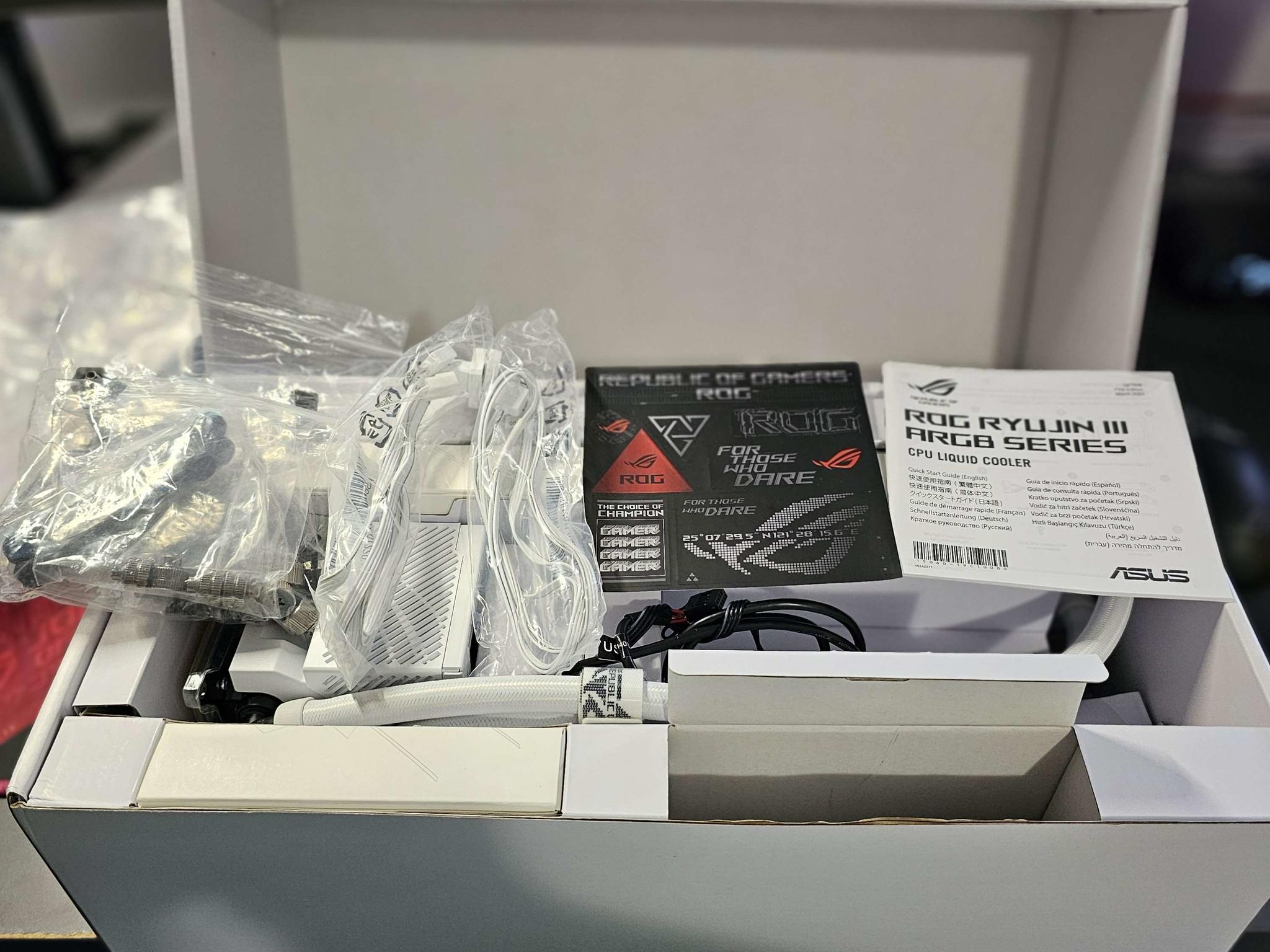 ASUS ROG RYUJIN III 360 ARGB White Edition