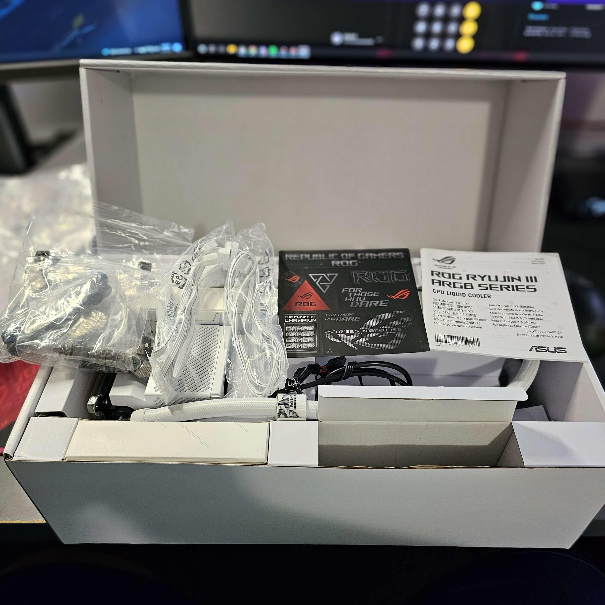ASUS ROG RYUJIN III 360 ARGB White Edition
