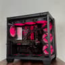 🖤Black🖤 High-End Gaming PC (Ryzen 5 7500f + RTX 3080 + 32gb of ram)