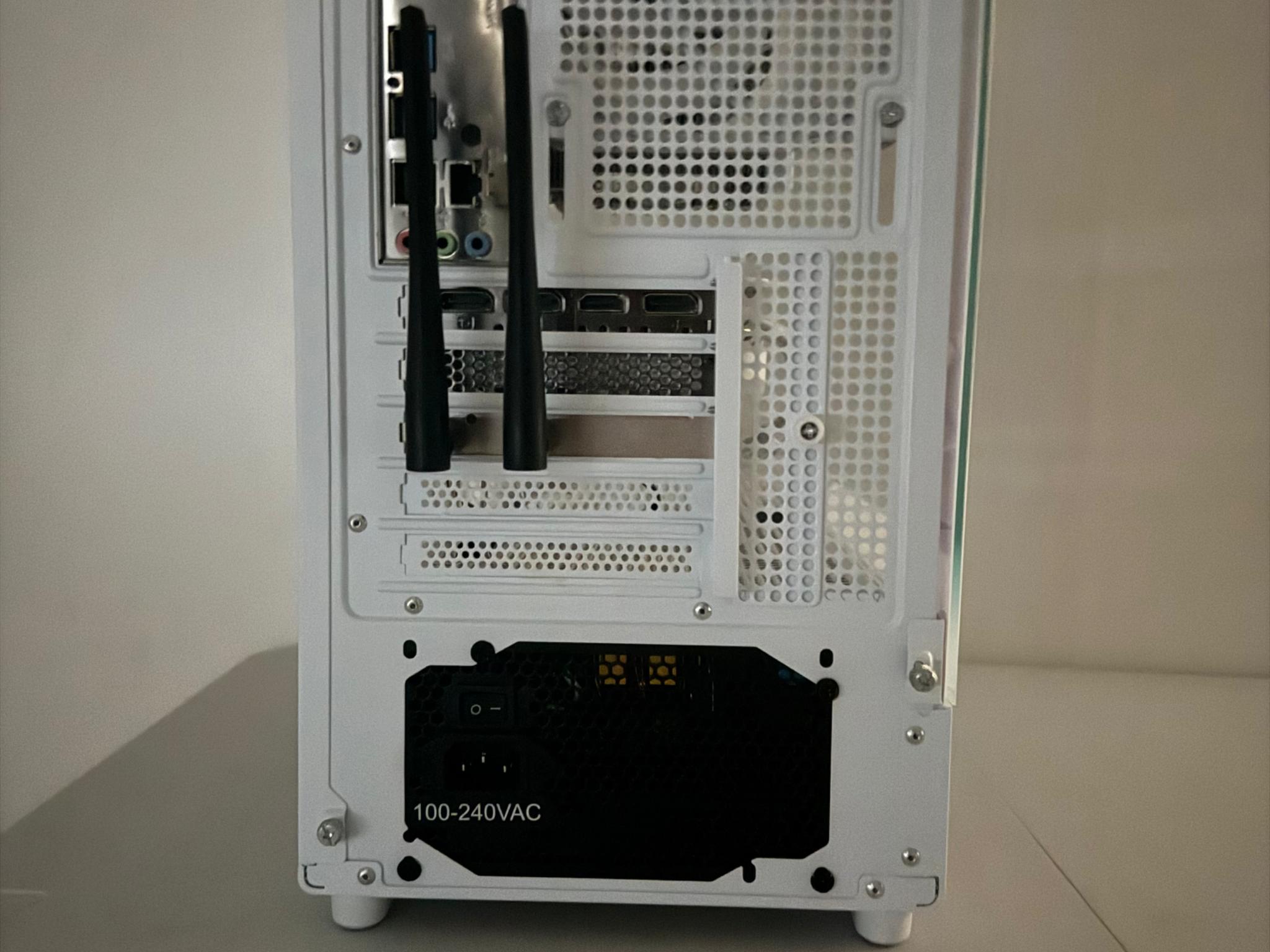 ALL white rtx 4060 gaming pc 32gb of ram ddr4 ALL NEW parts 1tb ssd