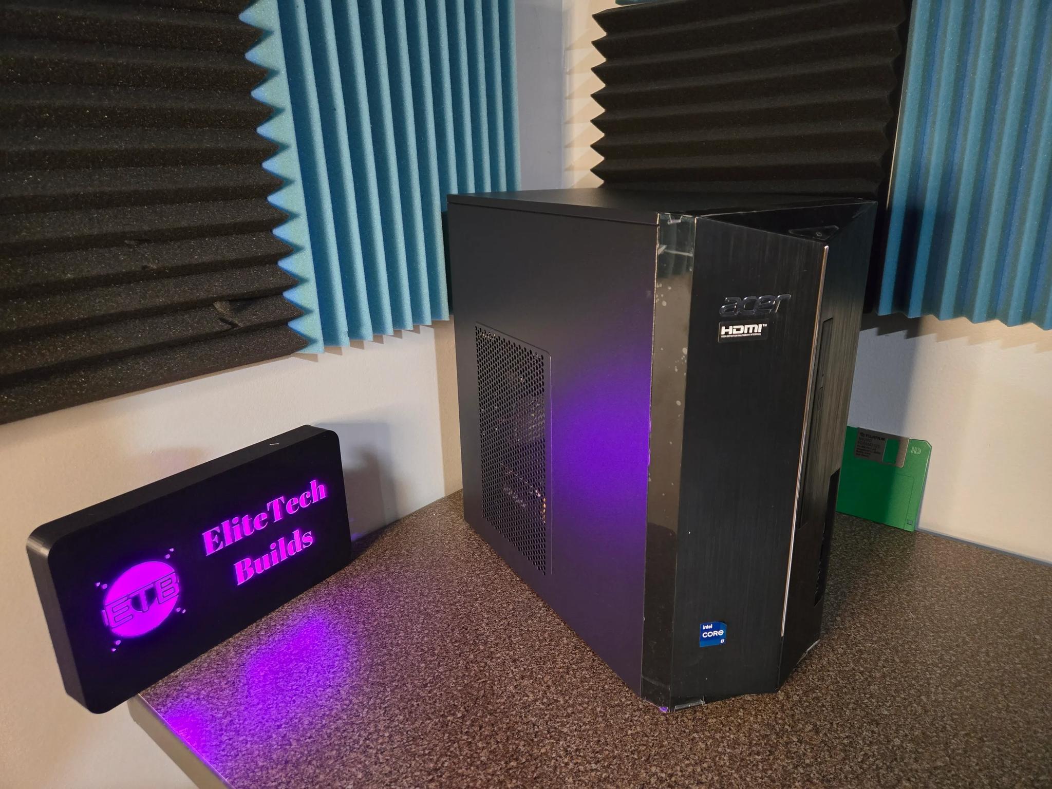 Sleeper RTX3060 12th gen midrange gaming PC!