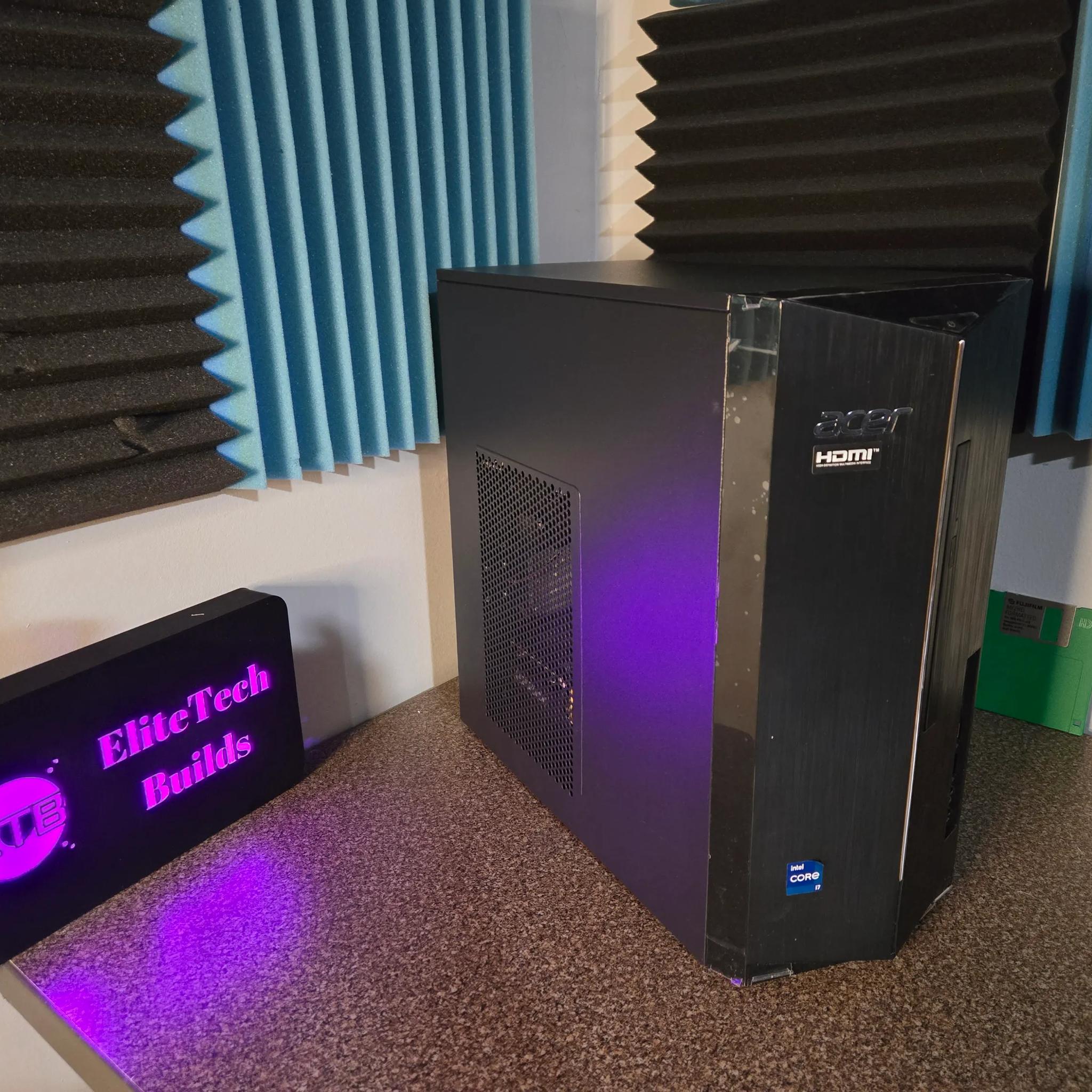 Sleeper RTX3060 12th gen midrange gaming PC!