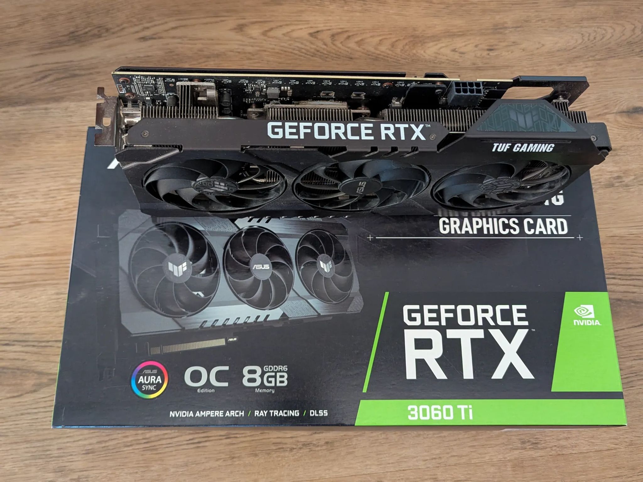 ⚡ ASUS TUF RTX 3060 Ti – 1440p Gaming | Durable & Cool | Ray Tracing 🎮