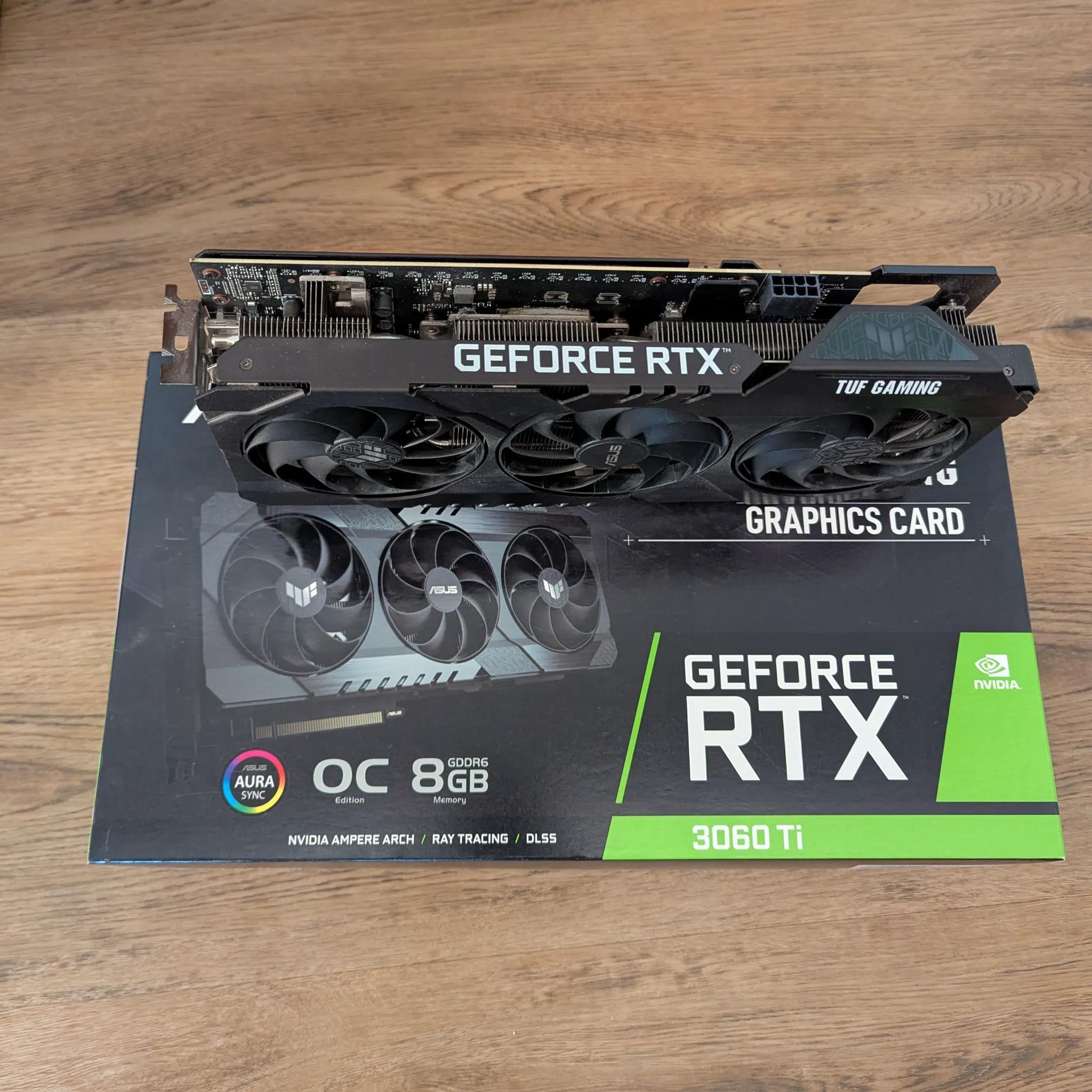 ⚡ ASUS TUF RTX 3060 Ti – 1440p Gaming | Durable & Cool | Ray Tracing 🎮