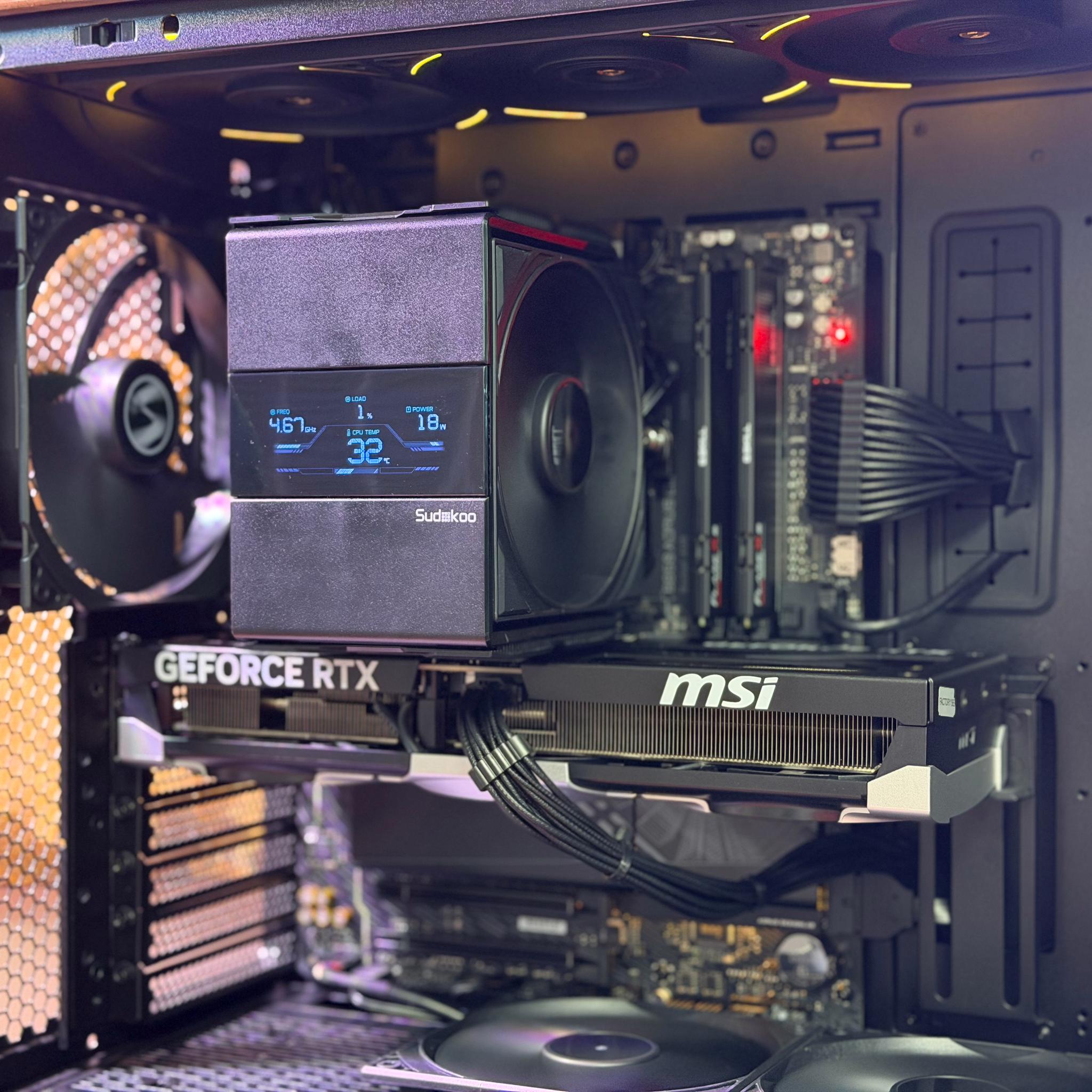 RTX 5080 | 9800X3D | 32GB DDR5-6000 | B850 | 2TB NVMe | 1000W PSU