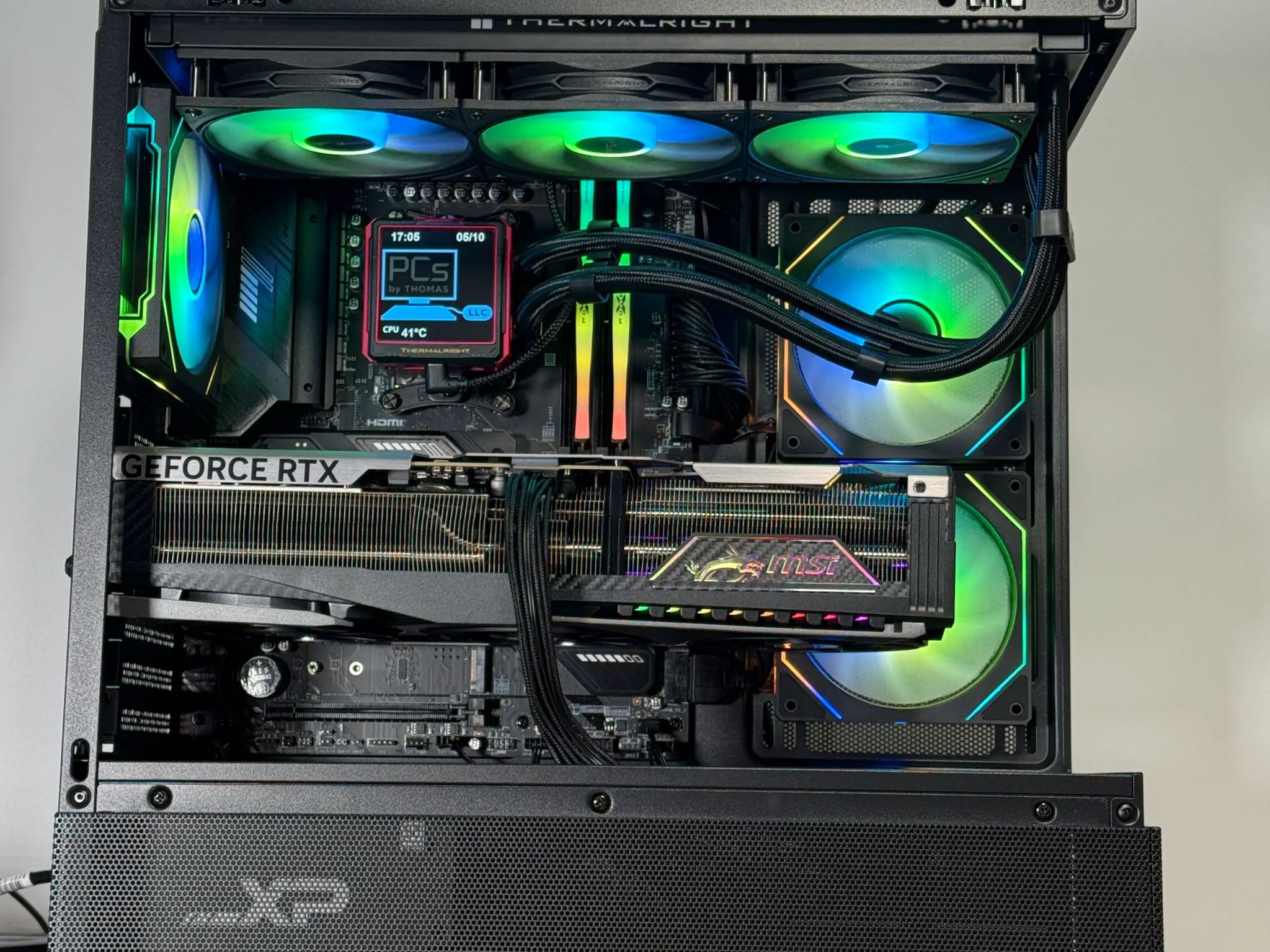 RTX 5090 Flagship Gaming PC Ryzen 9800x3d 64GB DDR5 4TB NVME