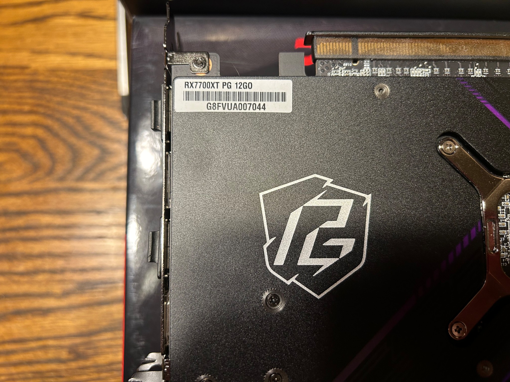 AMD Radeon 7700XT GPU Graphics Card