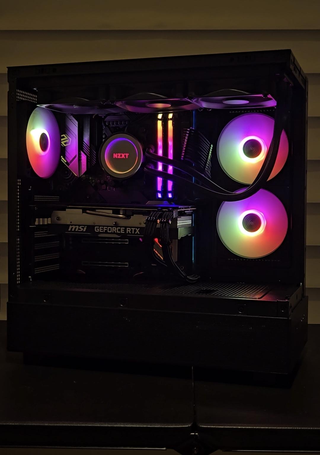 RTX 2080Super, Ryzen 9 3900x, 16GB Ram | Black RGB Gaming Computer