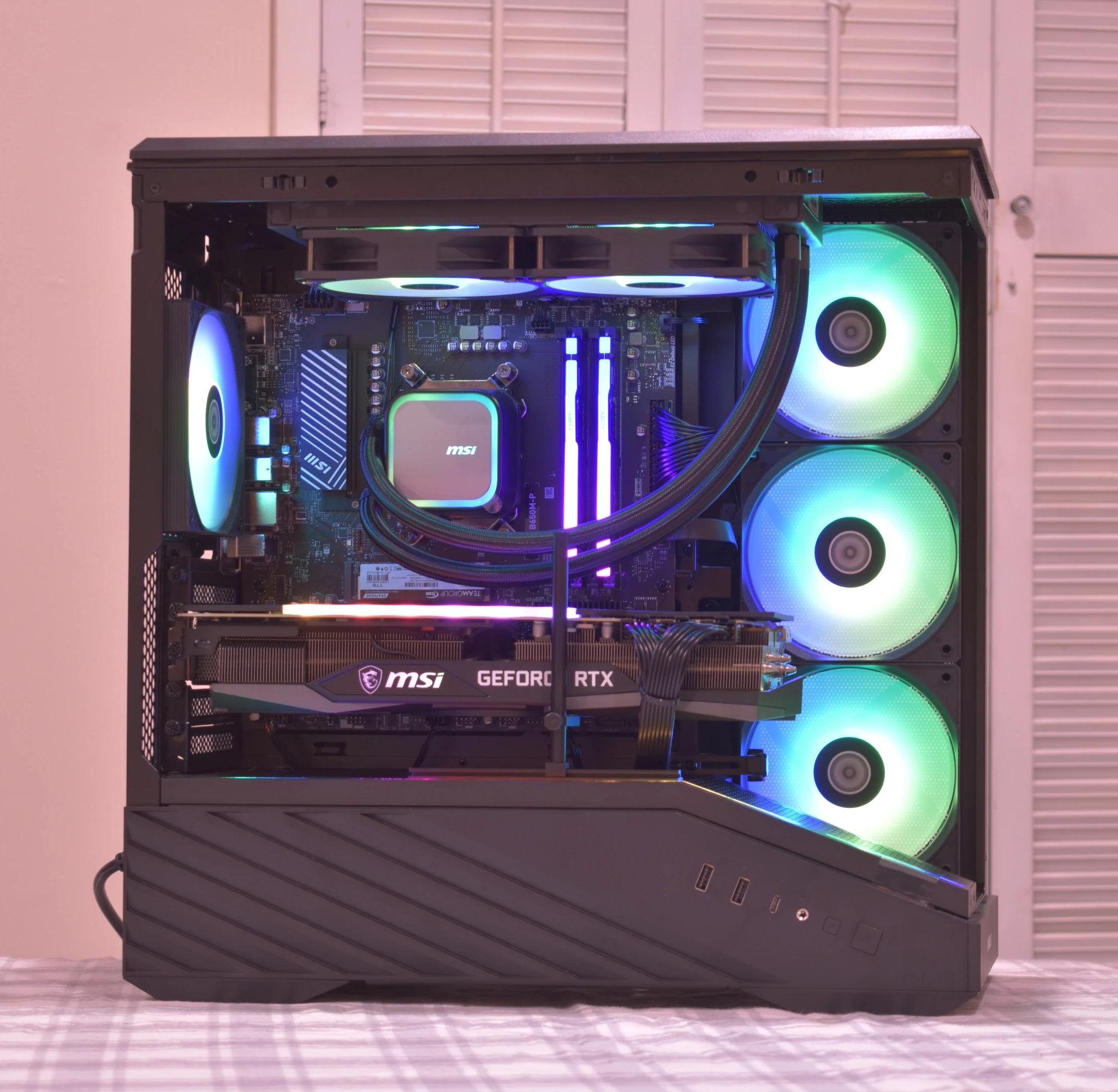🎮Pro Gamer🎮 Ryzen 5 7500F | RTX 3080 10GB | 32GB DDR5 5200mhz | 1TB nVME SSD | RGB | Win11