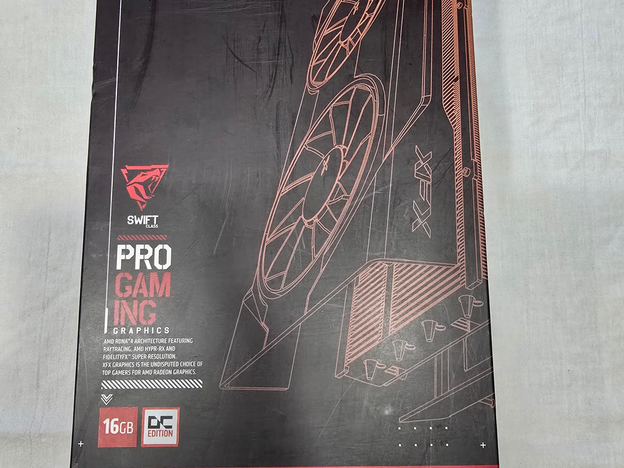XFX Swift AMD Radeon RX 9060 XT OC Gaming Edition with 16GB GDDR6 HDMI 2xDP