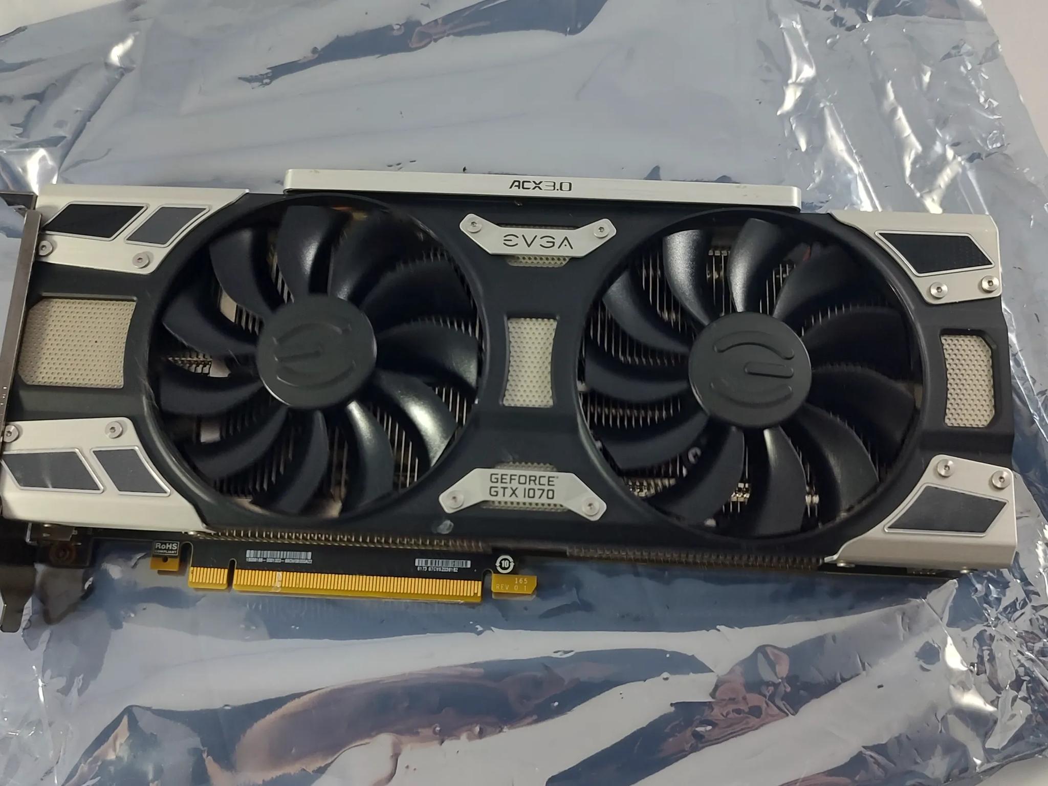 EVGA GTX 1070 SC 8GB GDDR5