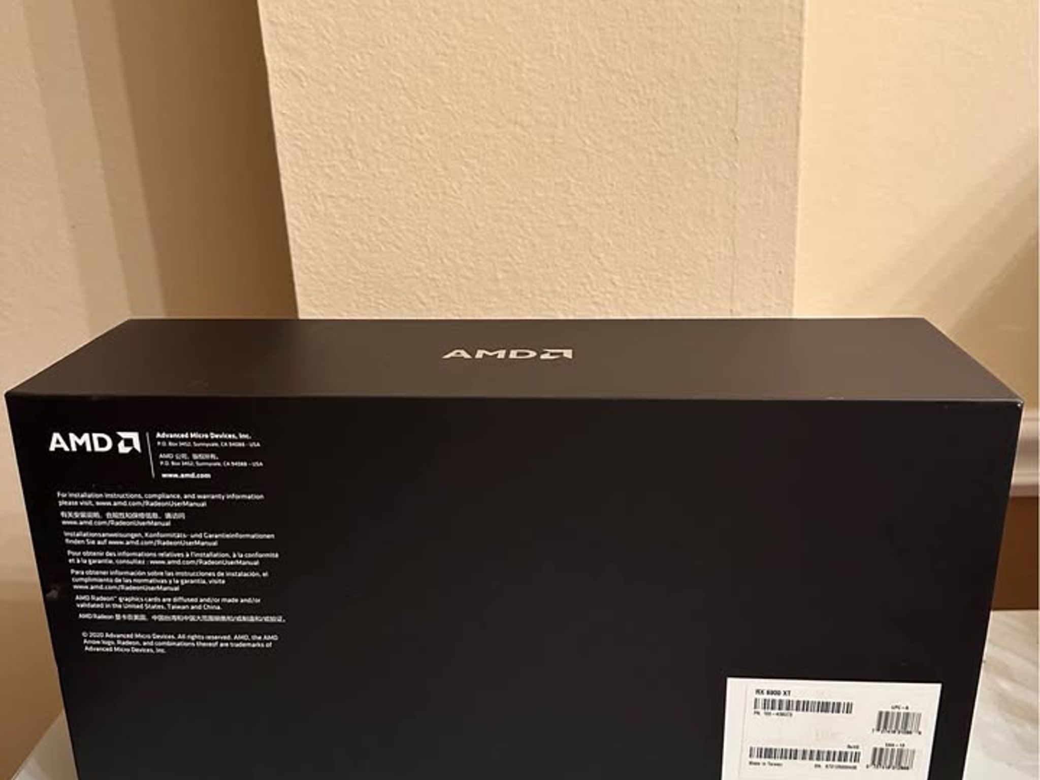 AMD RX 6900 XT Reference card in excellent condition with original box