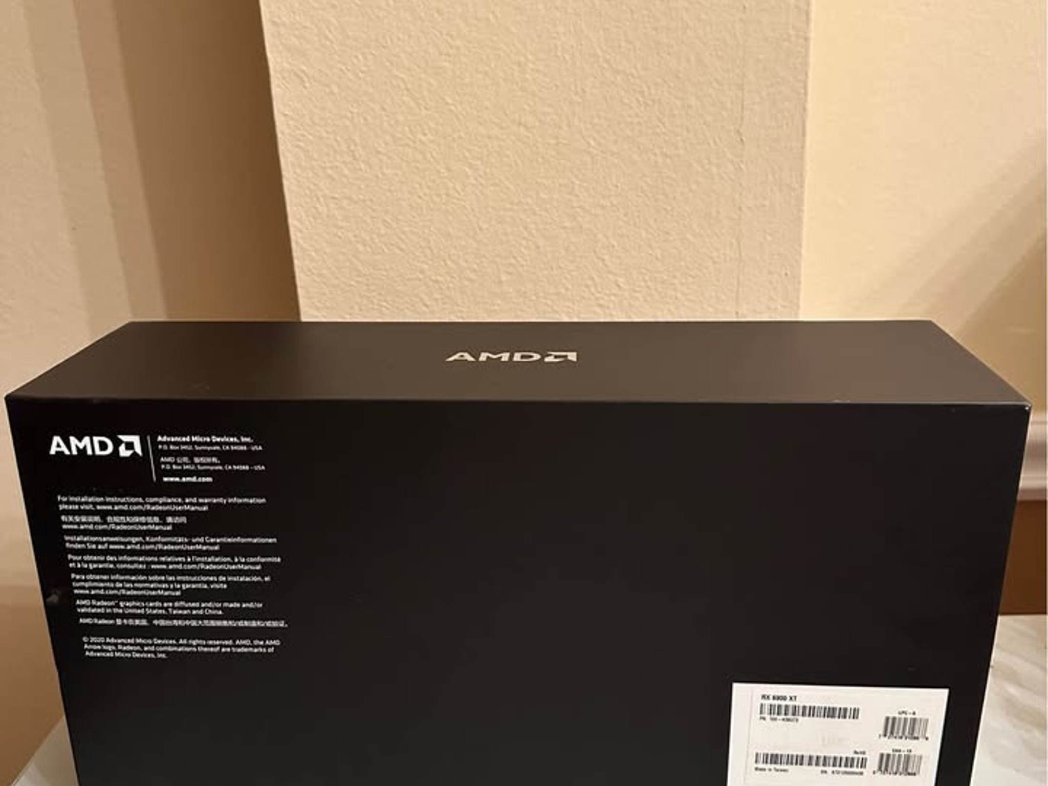 AMD RX 6900 XT Reference card in excellent condition with original box