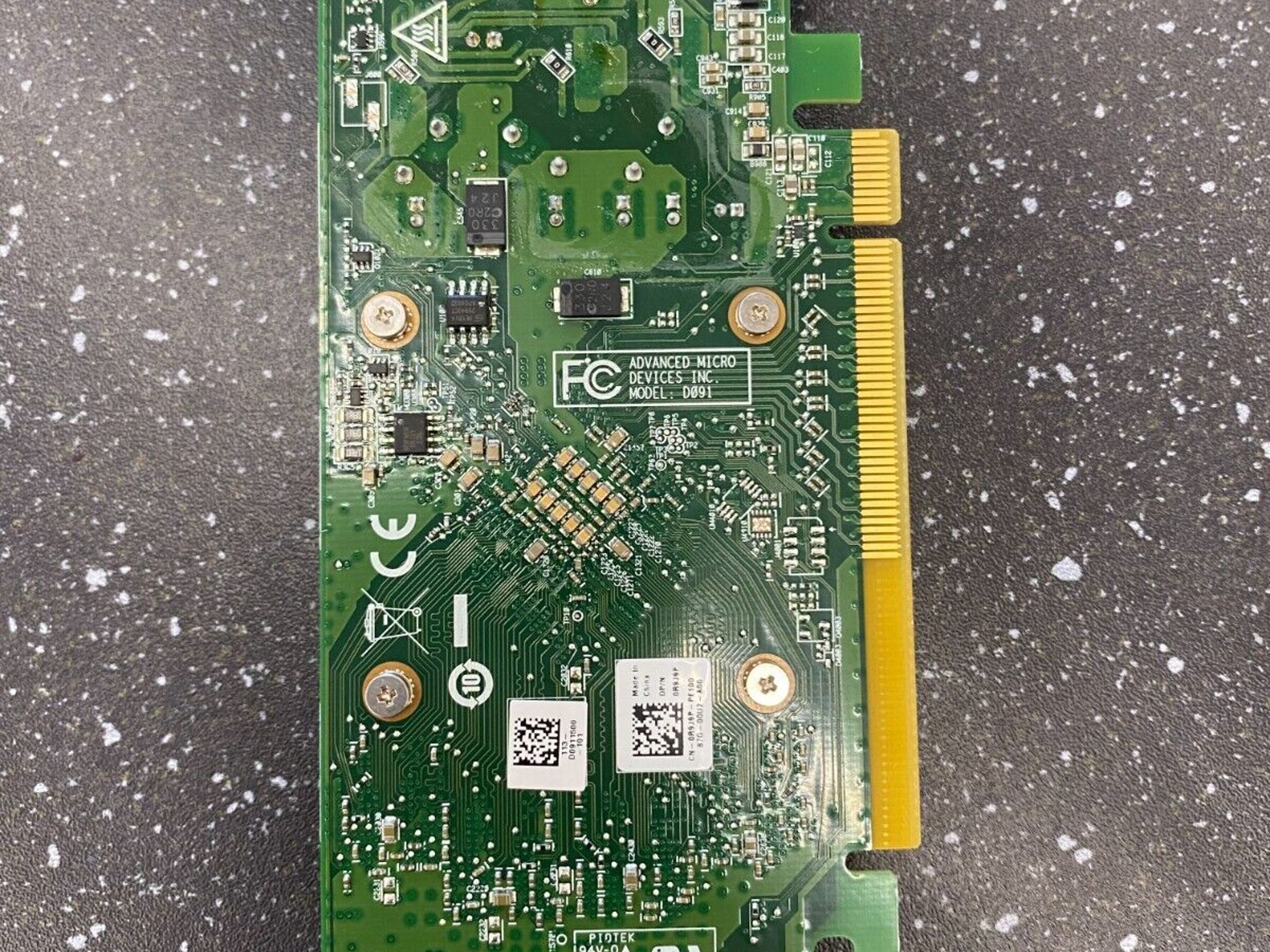 AMD Radeon RX 550 4GB GDDR5 LP  Graphics Card - DisplayPort, 2x Mini DisplayPort
