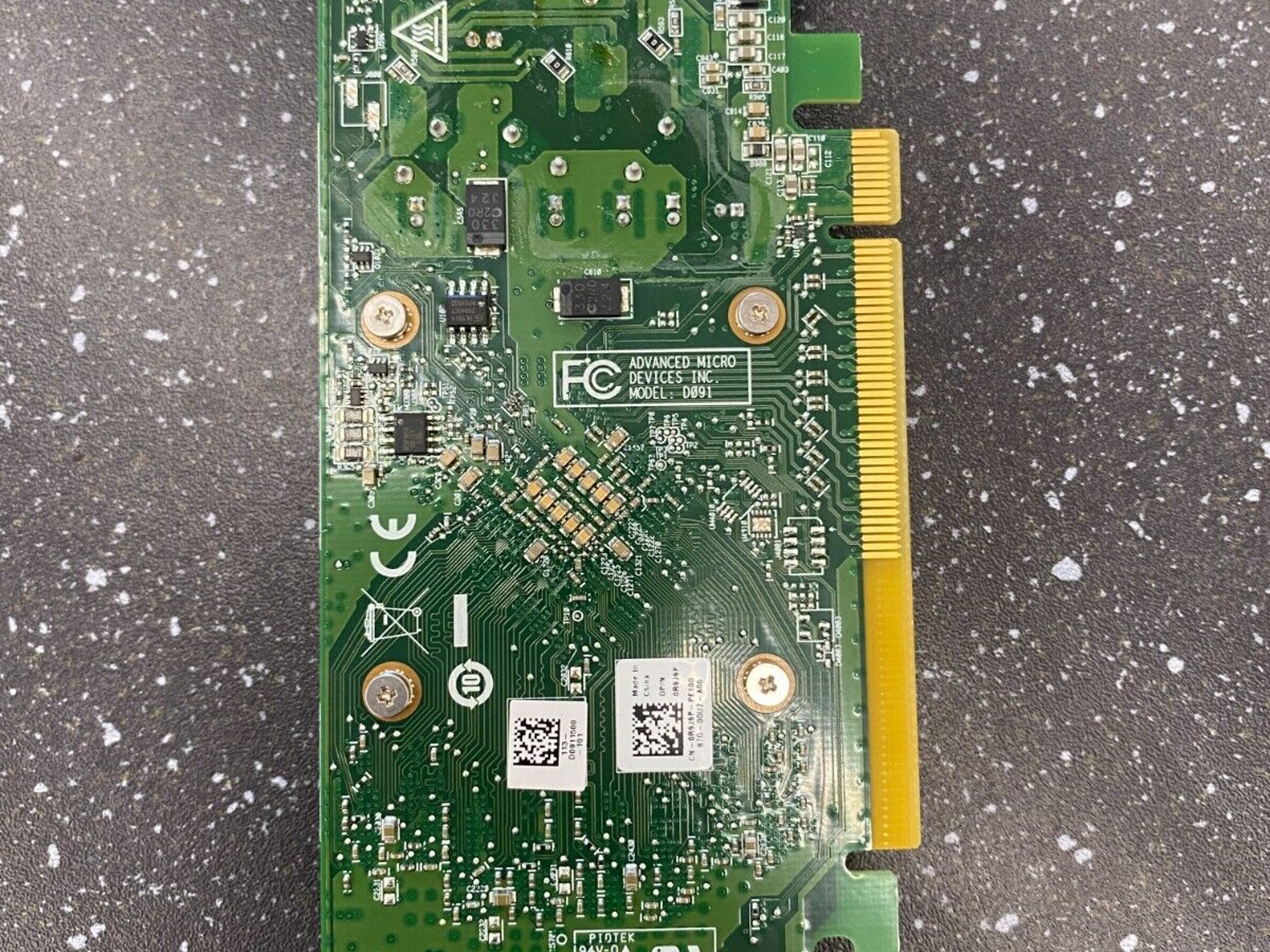 AMD Radeon RX 550 4GB GDDR5 LP  Graphics Card - DisplayPort, 2x Mini DisplayPort