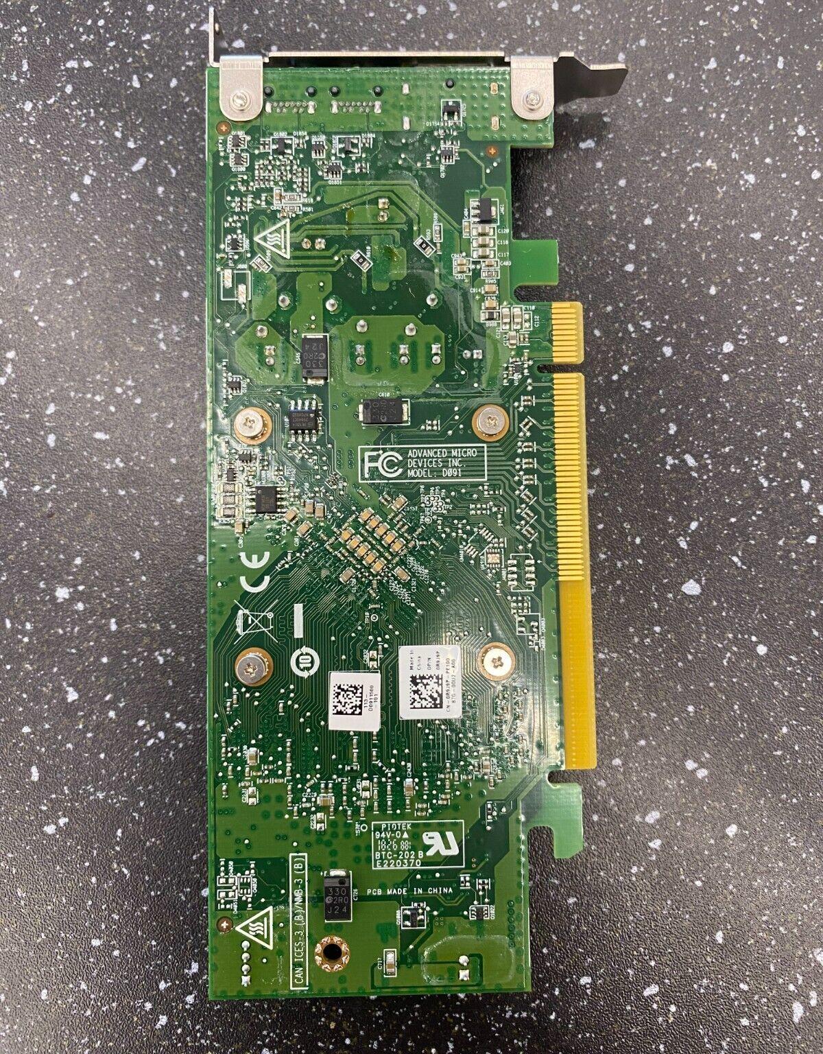 AMD Radeon RX 550 4GB GDDR5 LP  Graphics Card - DisplayPort, 2x Mini DisplayPort